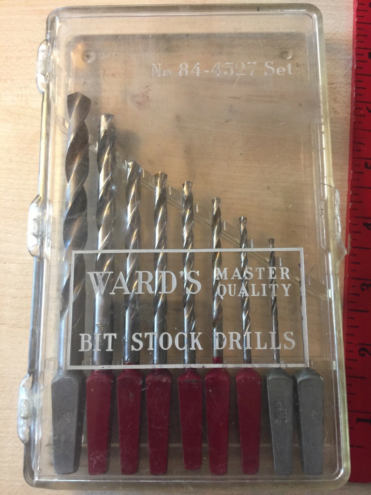 9pcs. Chicago Latrobe / Wards Master, VINTAGE AUGER BITS 1/16″- 3/8″, USA MADE