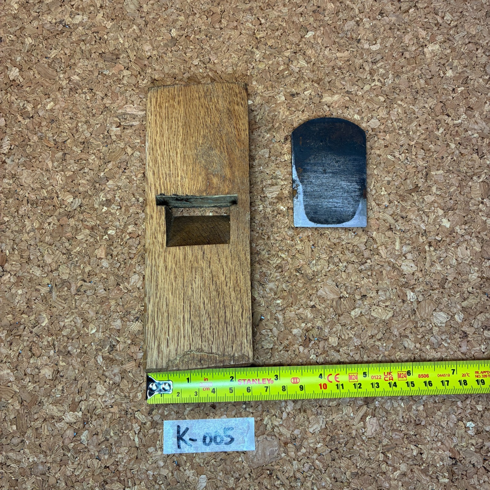 Japanese KANNA PLANE #K-005 6.5in Carpenter Hand Tool Wood Craft Vintage 310g