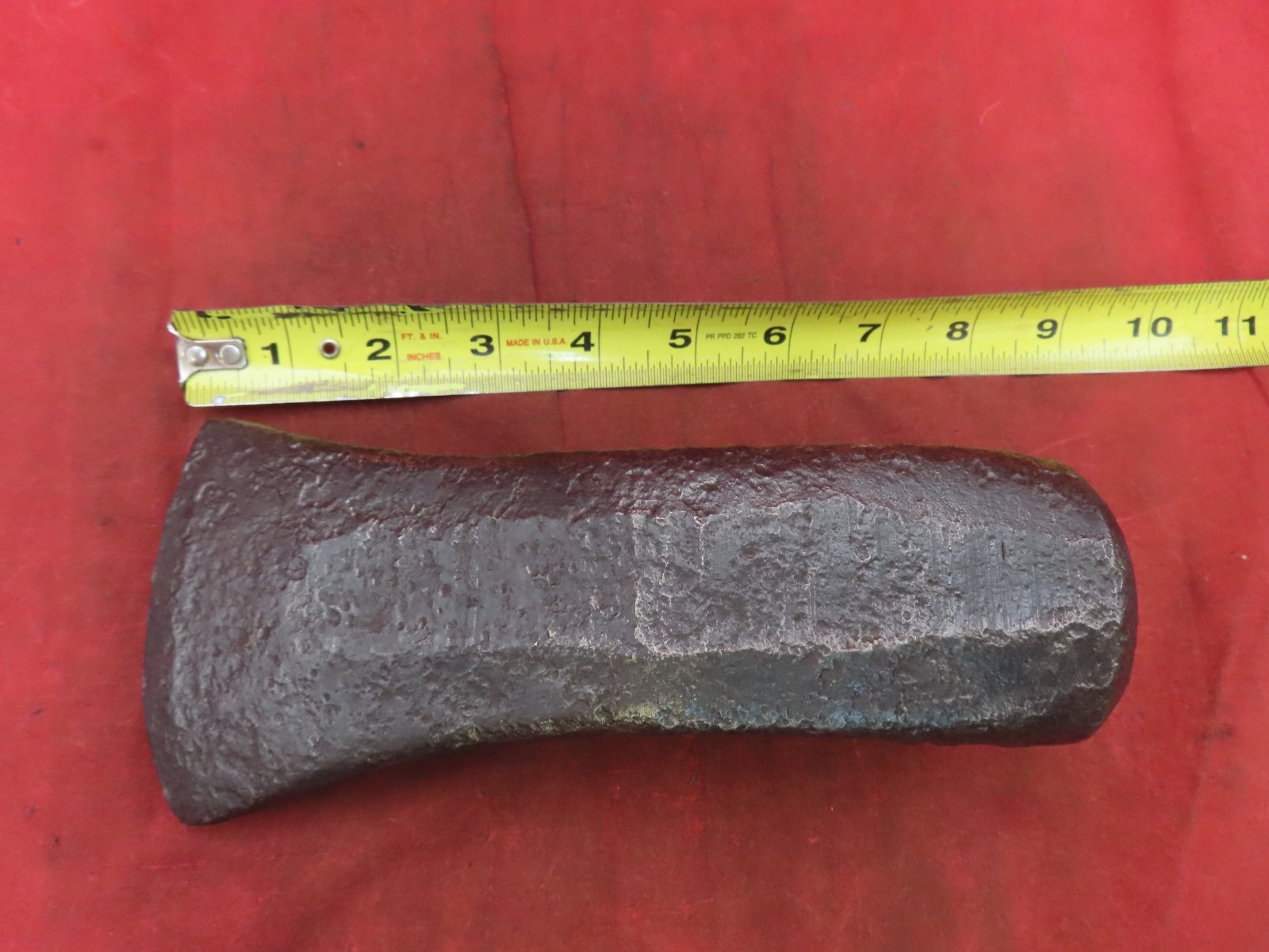VTG 7 lb 10 Oz INDIA WOOD SPLITTING MAUL AXE HEAD FIREWOOD SPLITTING TOOL C707 8
