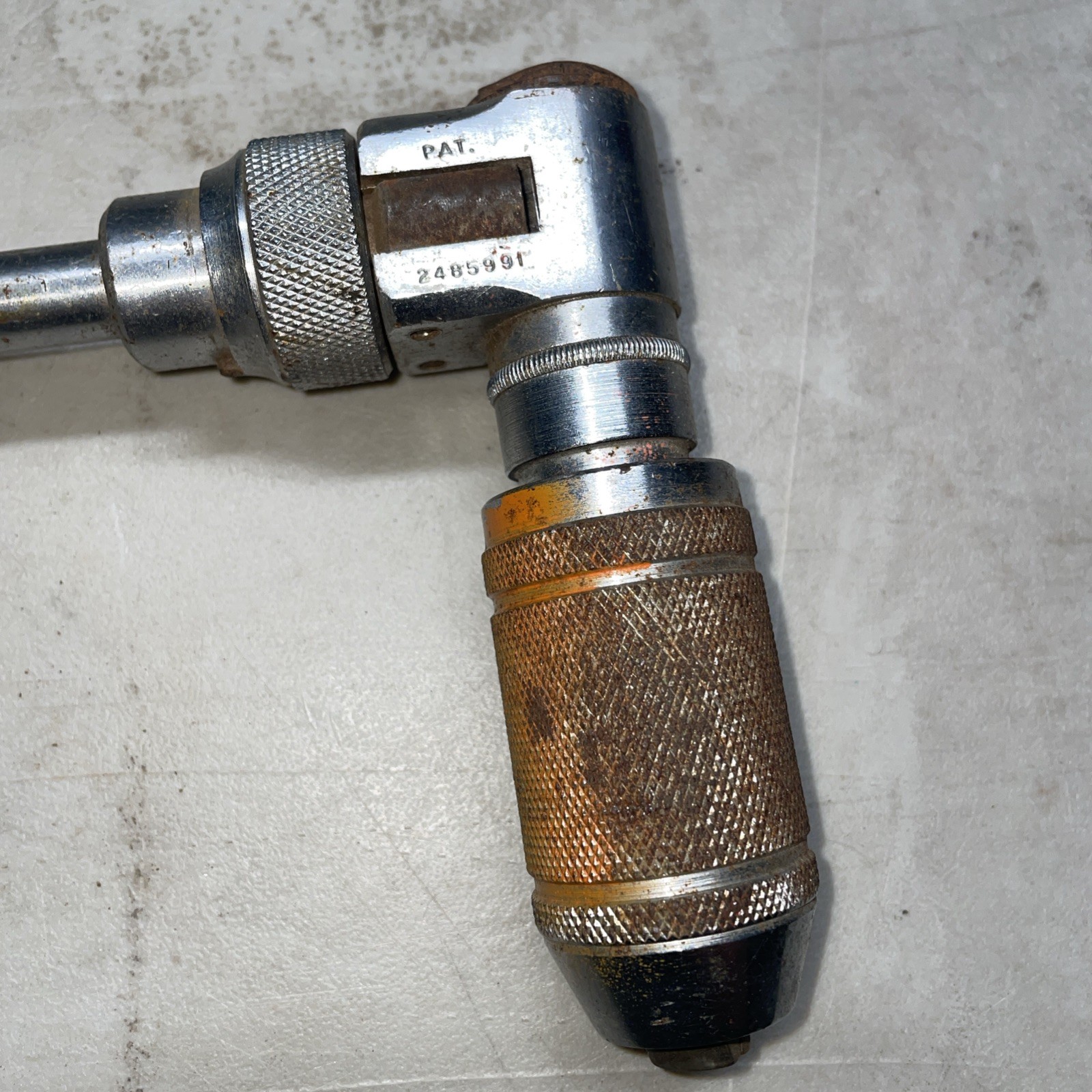 Stanley No 923 14 In Ratcheting Bit Brace Rare Size ,Works