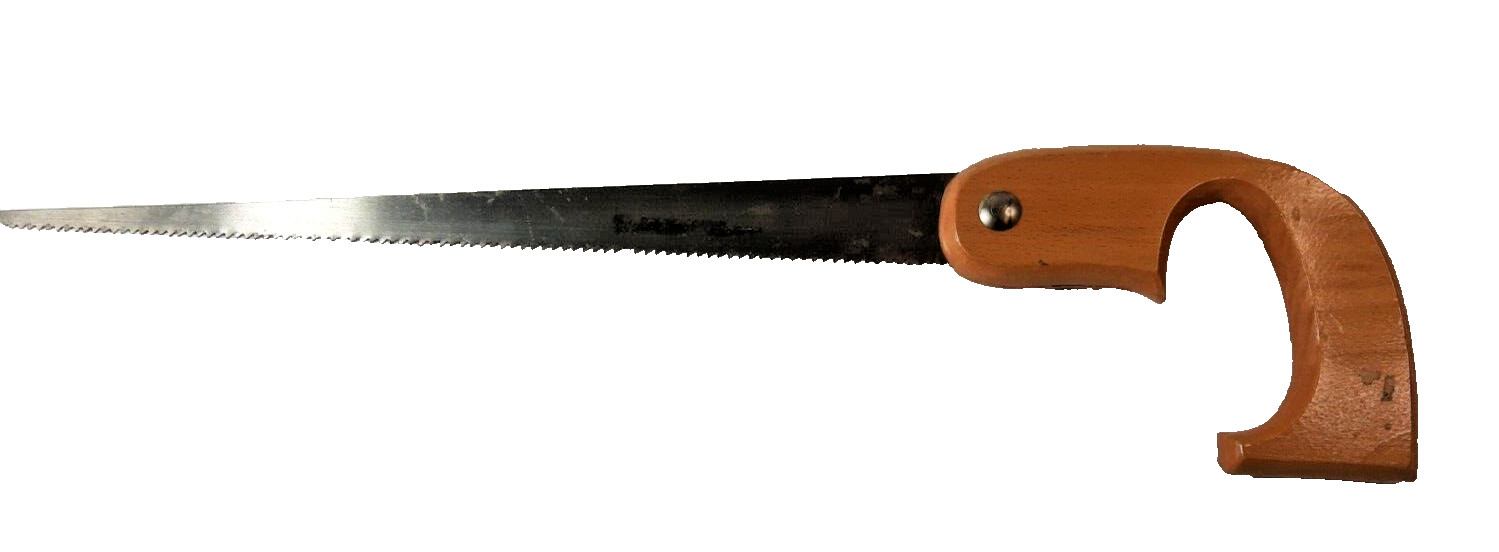 Disston Porter Key Hole Saw K304 16″ Blade Wood Handle Carpenters Tools Vintage