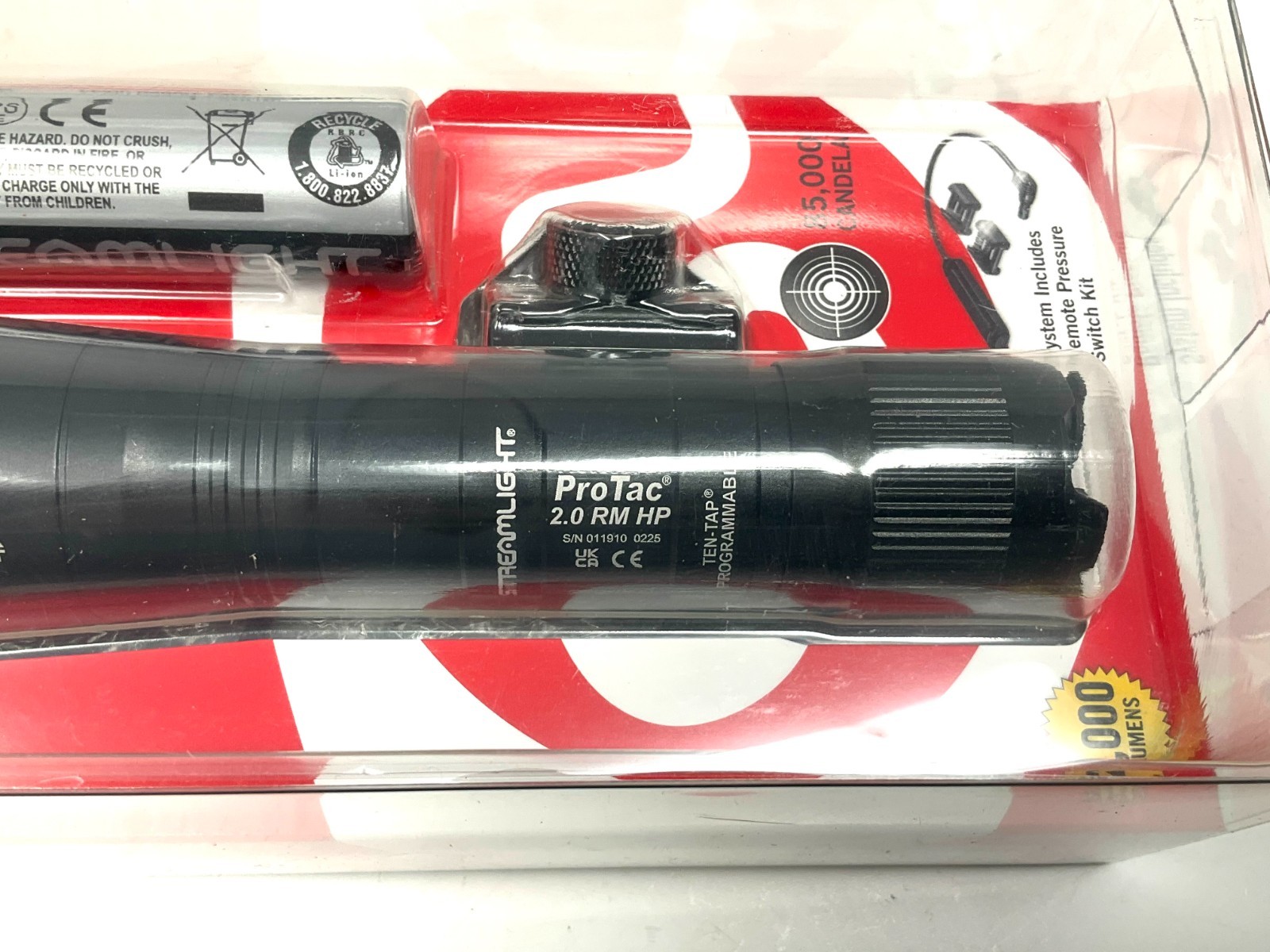 Streamlight 89014 Streamlight Protac 2.0 Rail Mount HP 2000 Lumens