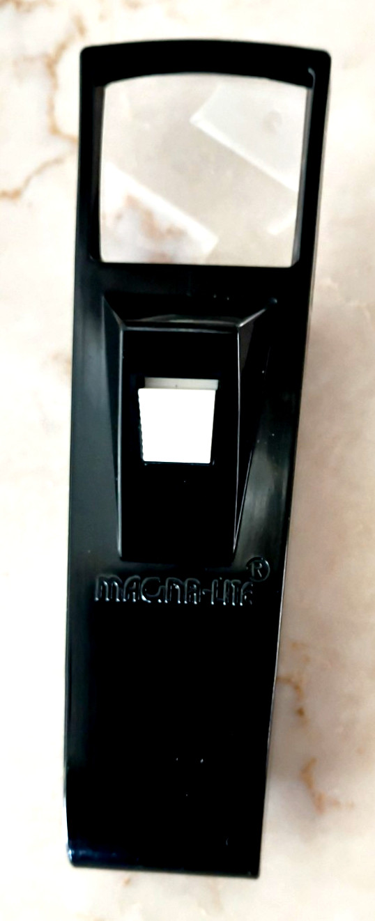 Magna-Lite Optical Magnifier Flashlight Vintage