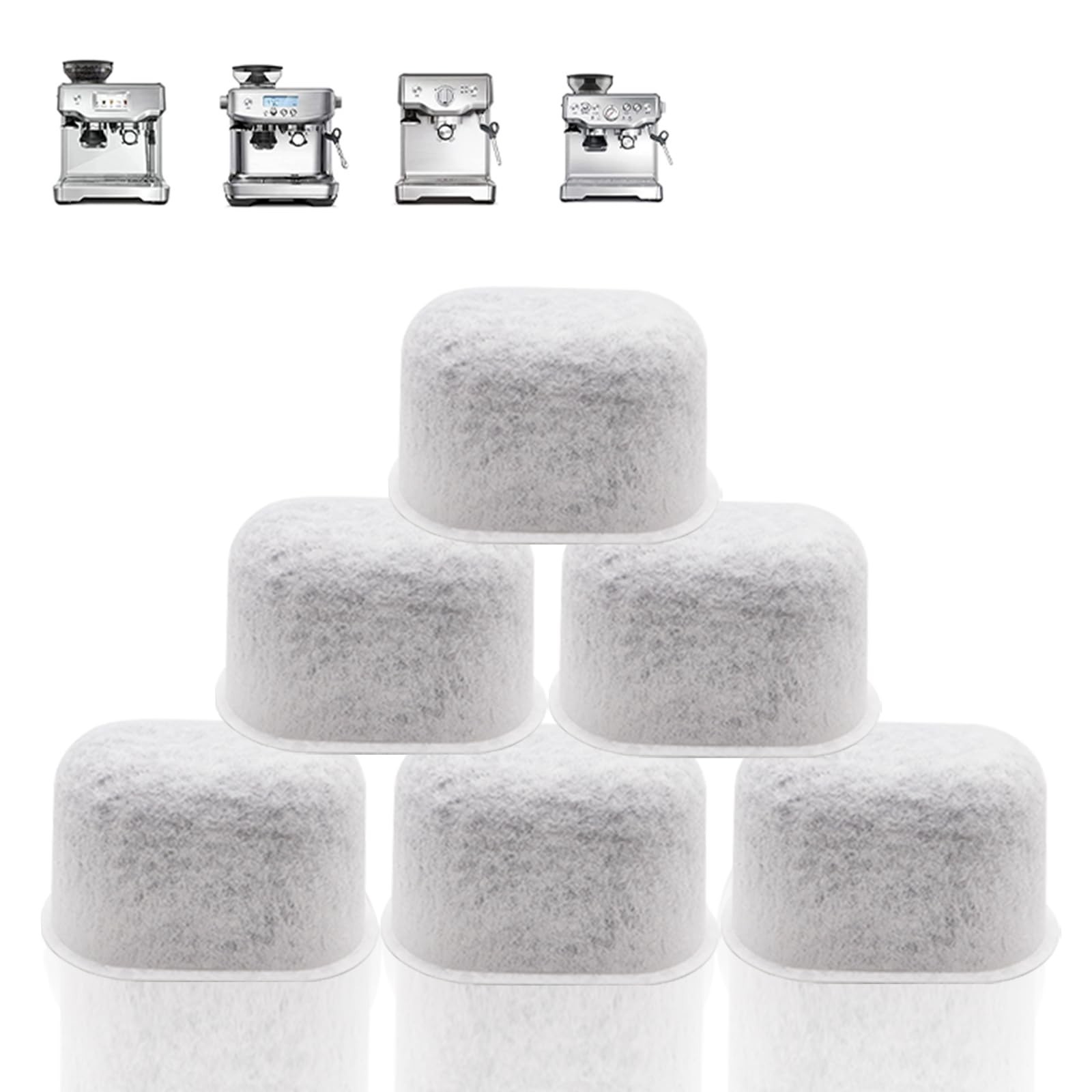 Dianrui 6 Pack Water Filter for Breville Filter replacement for Breville Espr…