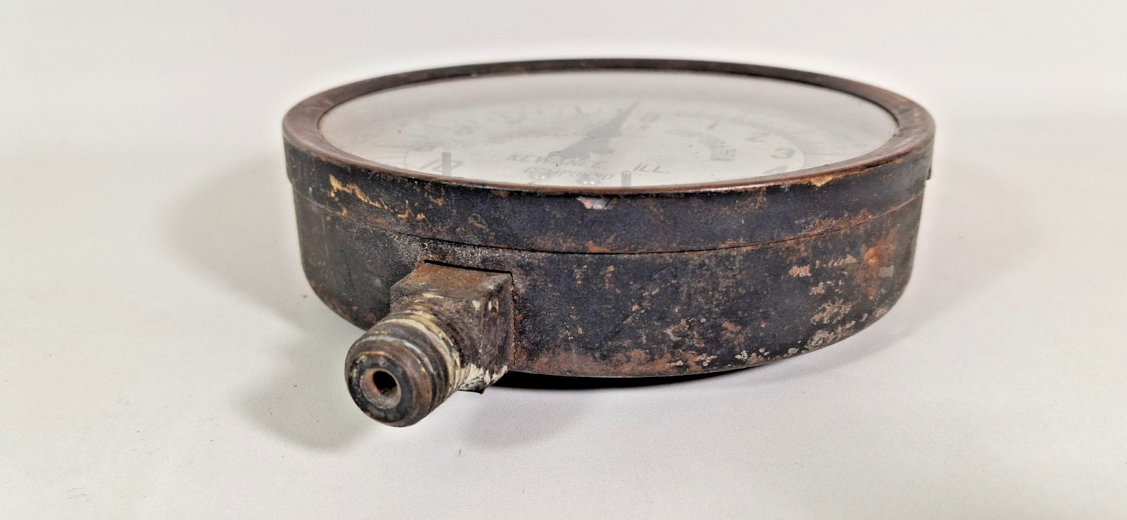 Vintage Jas. P. Marsh. Large Pressure Gauge