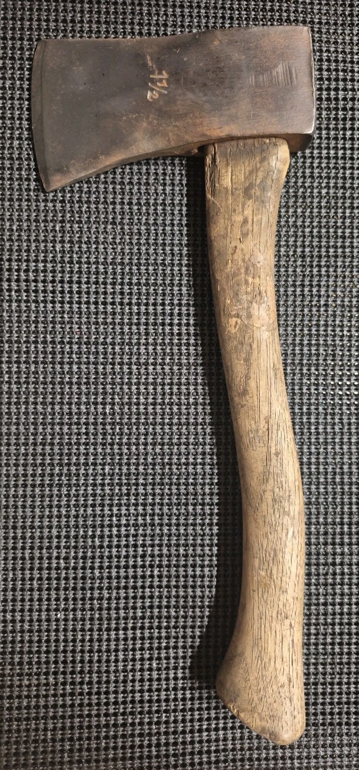 Vintage Single Bit Hatchet/Axe 1 1/2lb Made In W. Germany – See Notes