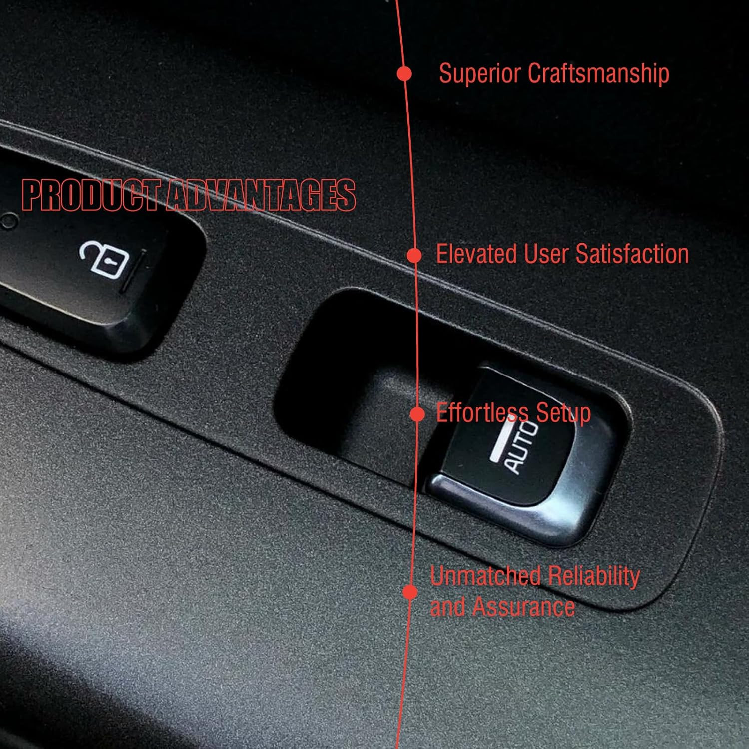 5G0959855L Window Switch Passenger Compatible with Atlas Cross Sport Golf Sportw