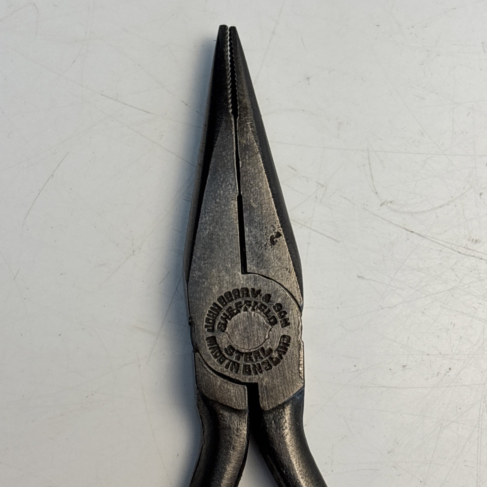 Vintage John Berry & Son Sheffield Steel Needle Nose Pliers 5 1/2” England
