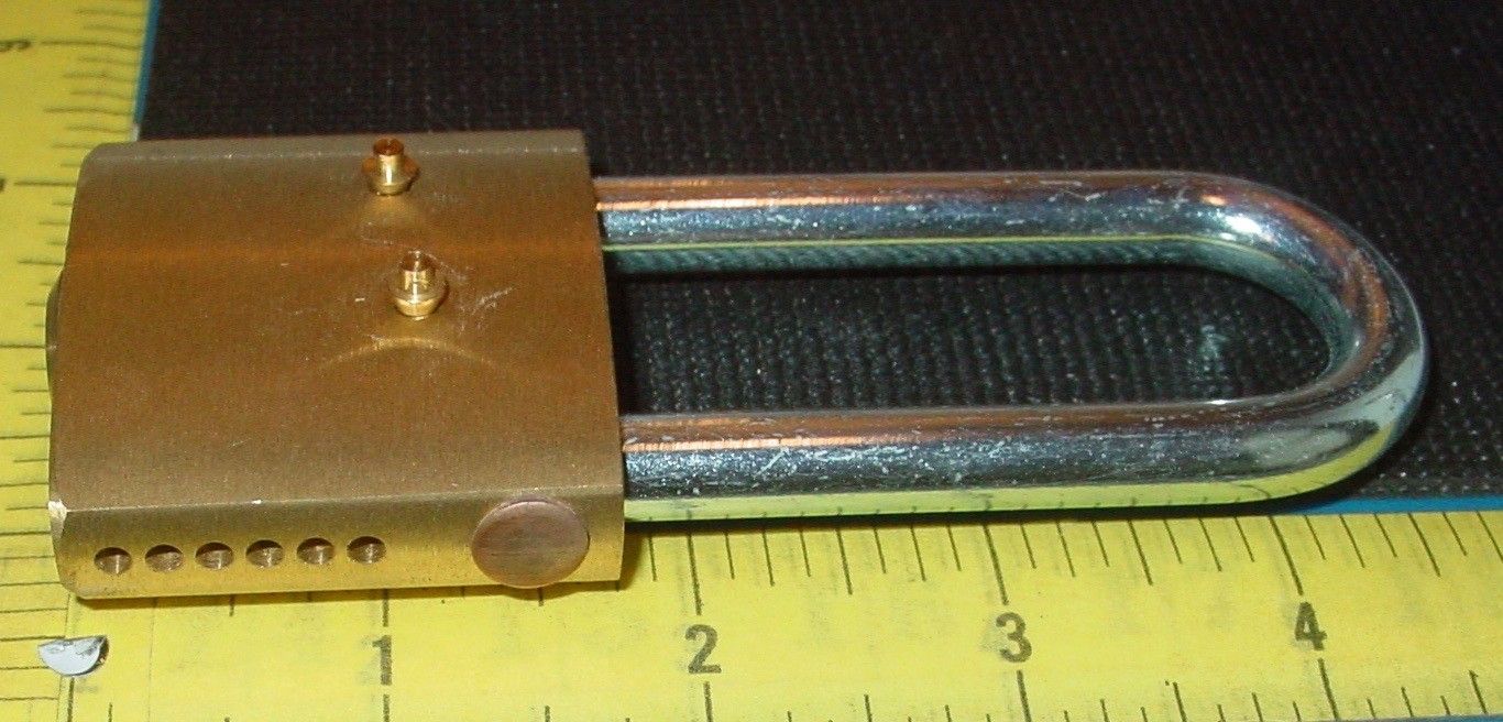 Russwin Removable Core Padlock Locksmith Custom Security Pinning Keyway Set USA