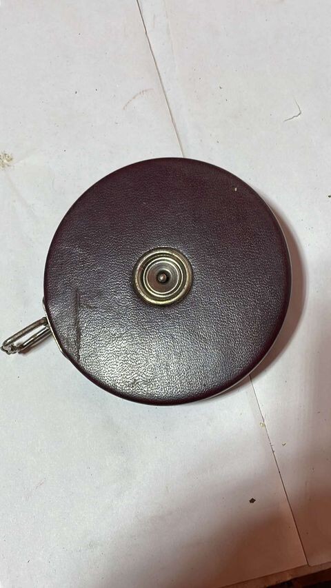 VINTAGE KEUFFEL & ESSER CO. FAVORITE WYTEFACE 50 Ft. STEEL TAPE MEASURE