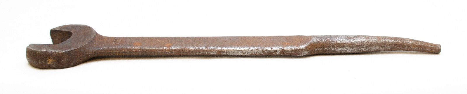 Antique Armstrong Bros 228 Spud Wrench 1-1/4″ Open End Triangle-A Logo USA