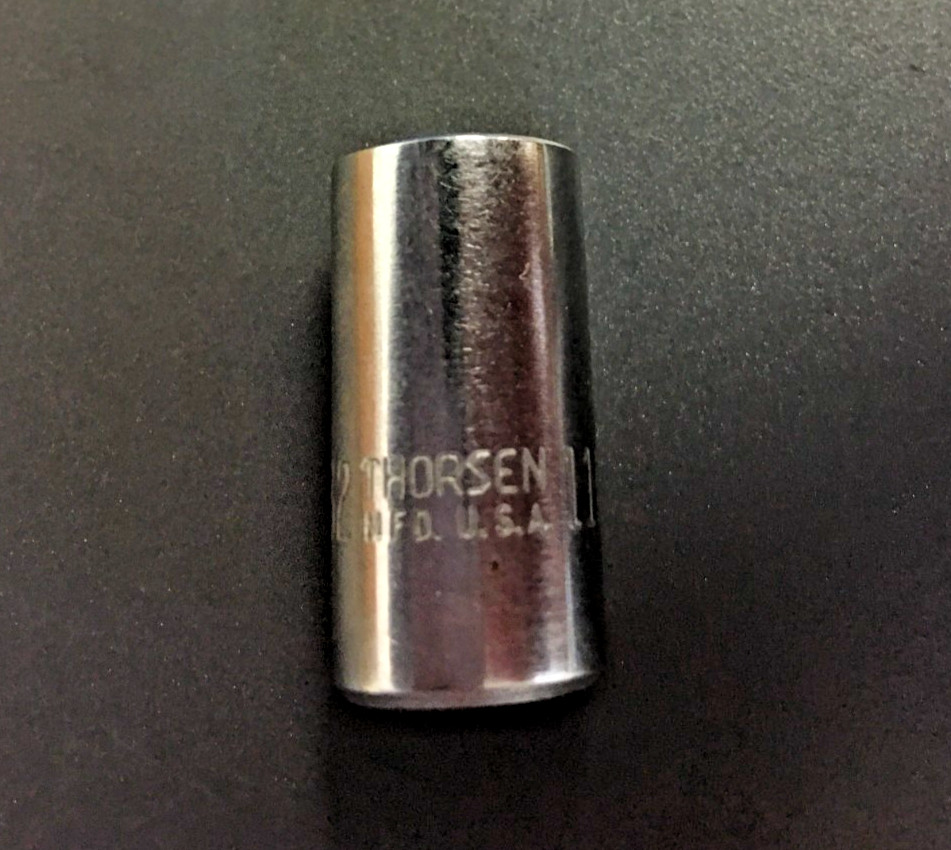 11/32″ THORSEN, 11M, 6 POINT, 1/4″ DRIVE, USA