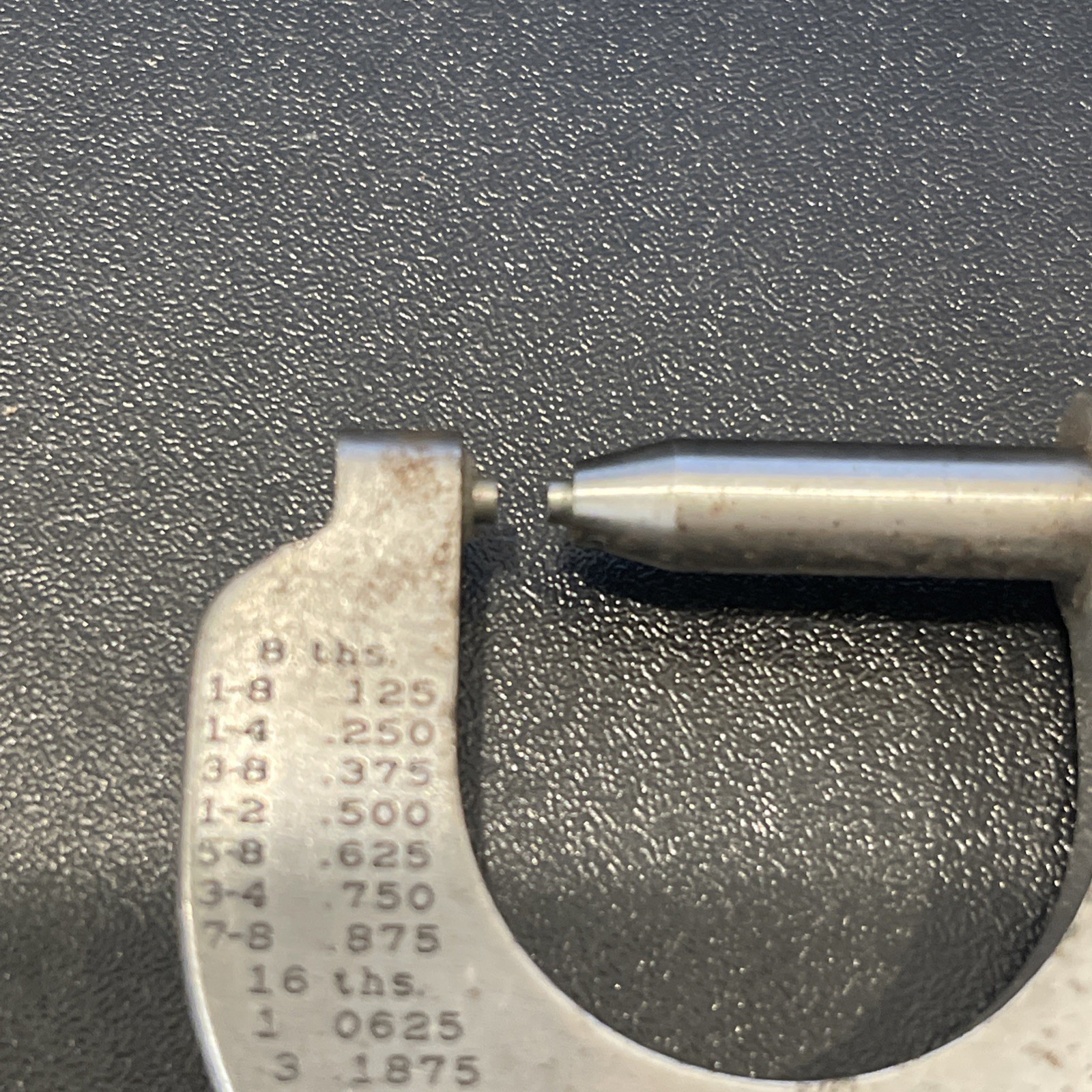 Vintage Lufkin No. 1641V 0-1″ Micrometer