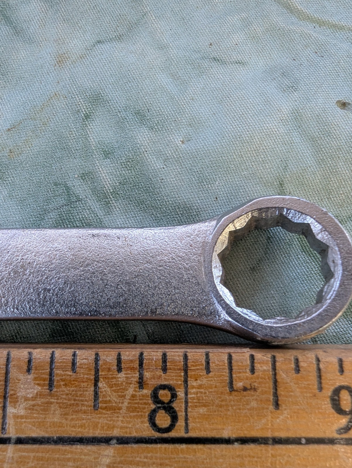 Vintage Craftsman 1/2” X 9/16” Straight Boxed End Wrench -VV- 43923 USA NICE