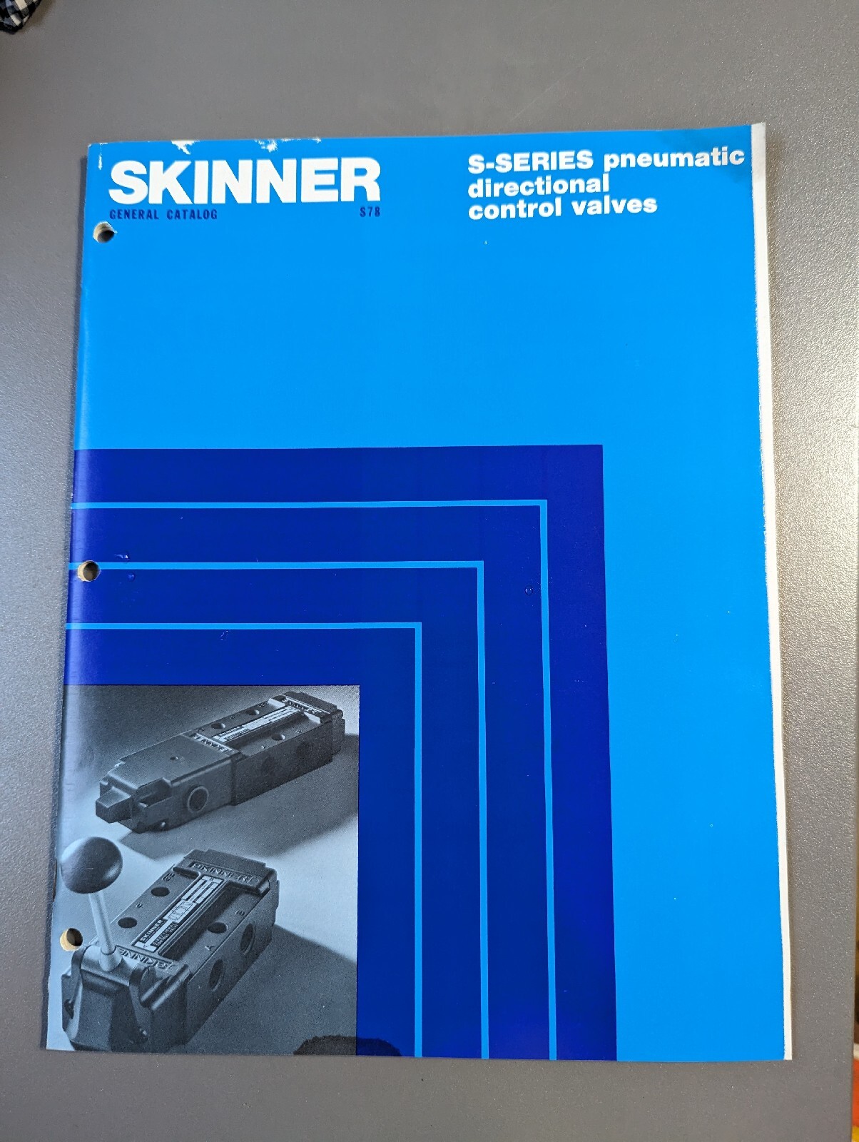 1977 Skinner S-Series Pneumatic Directional Control Valves General Catalog S78