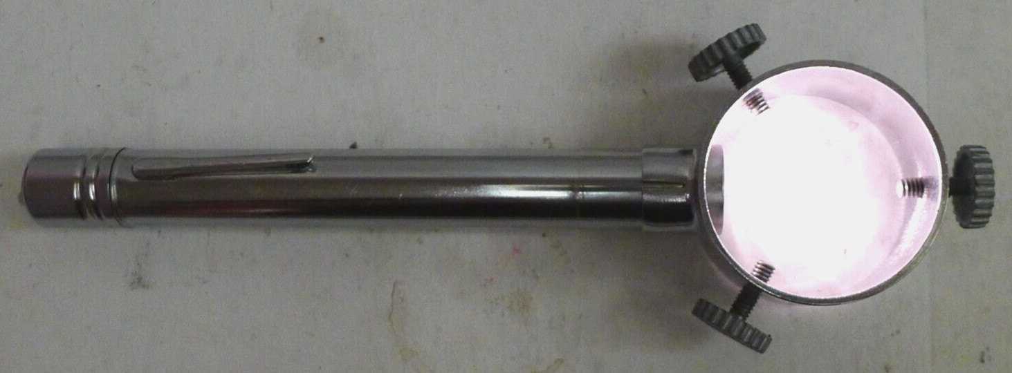 Ray-O-Vac Penlight C19-S Flashlight Toggle Switch Model w/Rare Attachment-TESTED