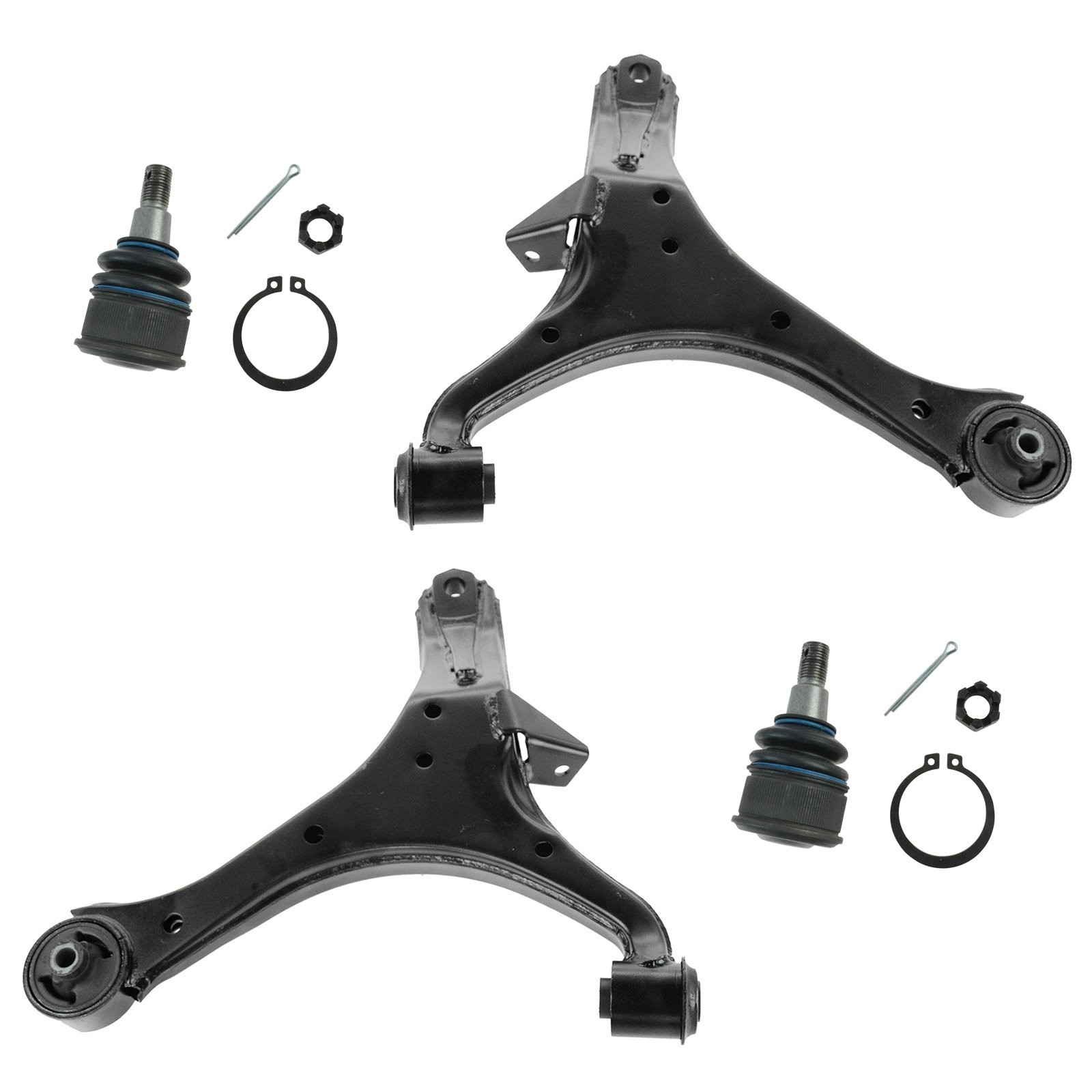 4 Piece Suspension Control Arm Kit with Ball Joints for Honda Element 2003-2011