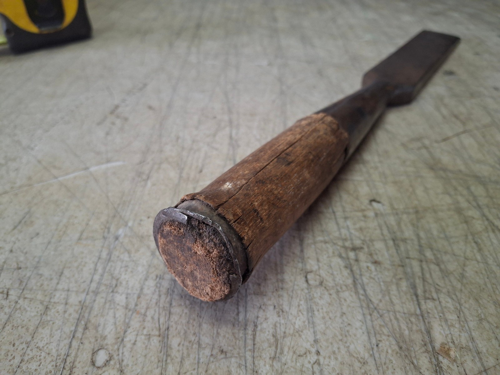 VINTAGE PS&W 1 3/8″ SOCKET SLICK WOOD FIRMER CHISEL Peck, Stow & Wilcox