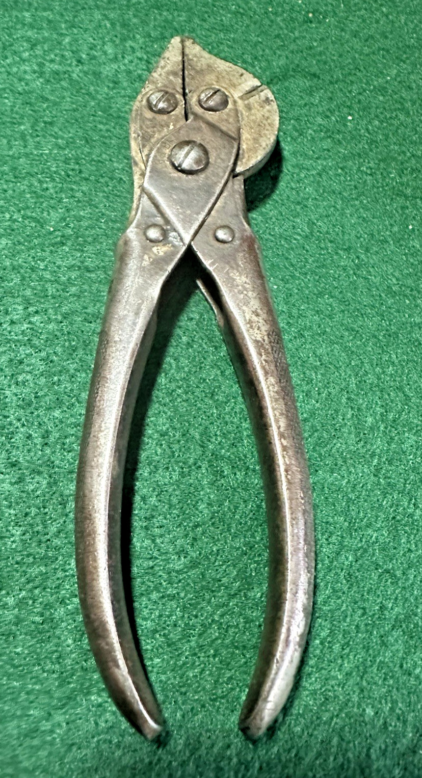 Vintage Schollhorn 6½” Parallel Jaw Combo BERNARD Wire Pliers / Cutter New Haven