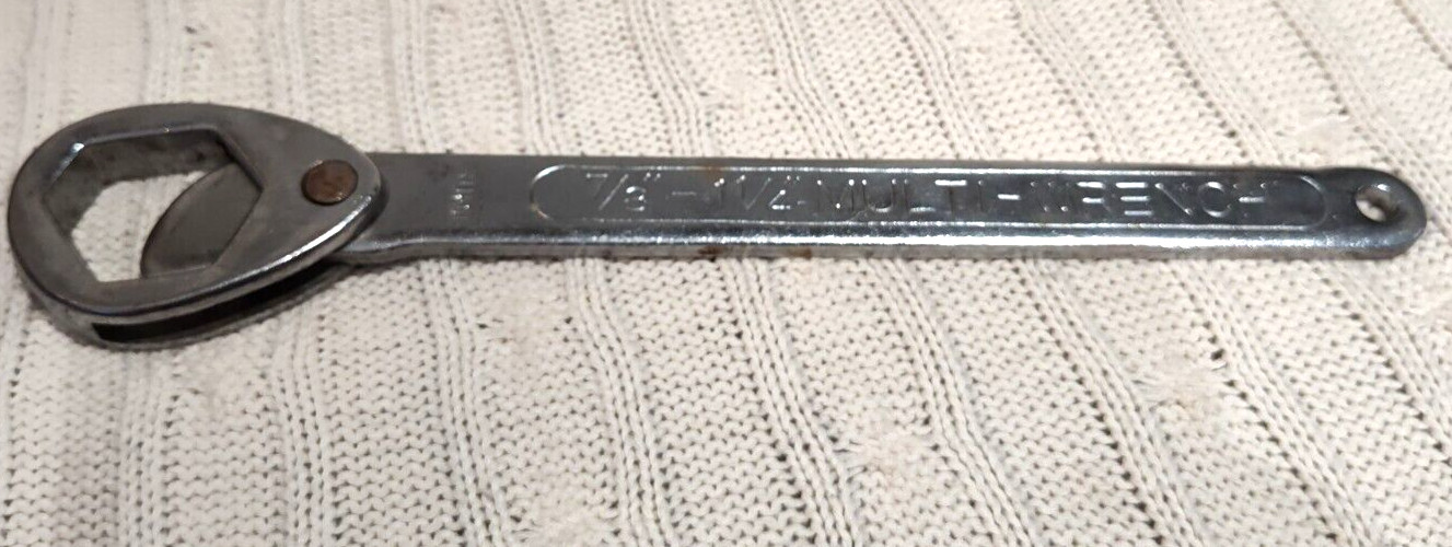 Vintage 7/8″ – 1 1/4″ Multi-Wrench Tighter 23 – 32 Heavy Duty
