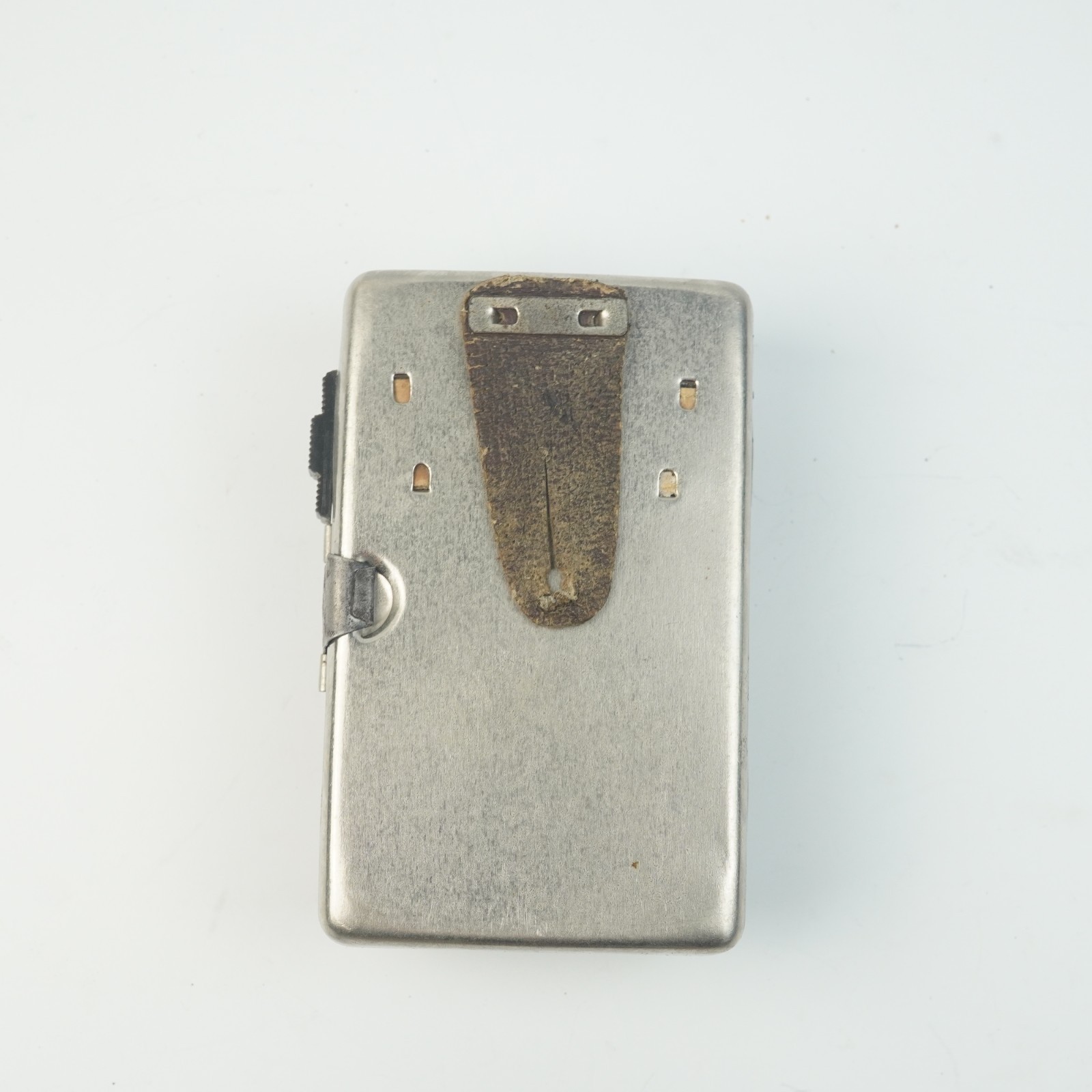 Vintage Soviet Flashlight Vitebsk USSR Pocket Metal Lantern Military Railway Old