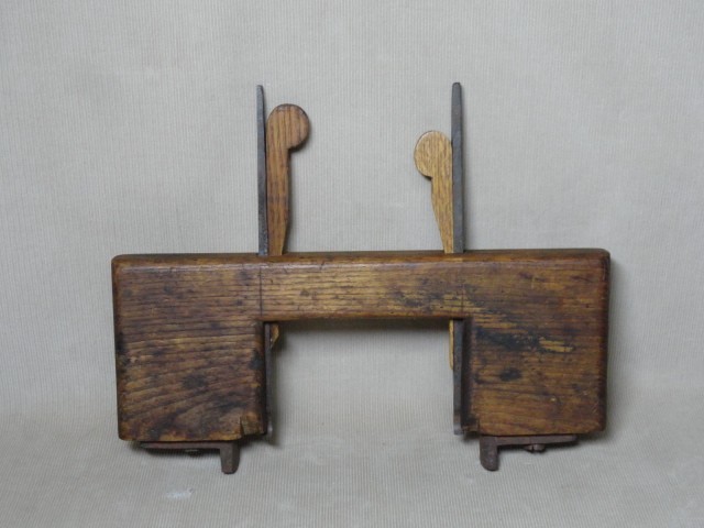 Coach Carriage Maker Double Router Wood Plane w/ Hand Cut Hardware AWESOME