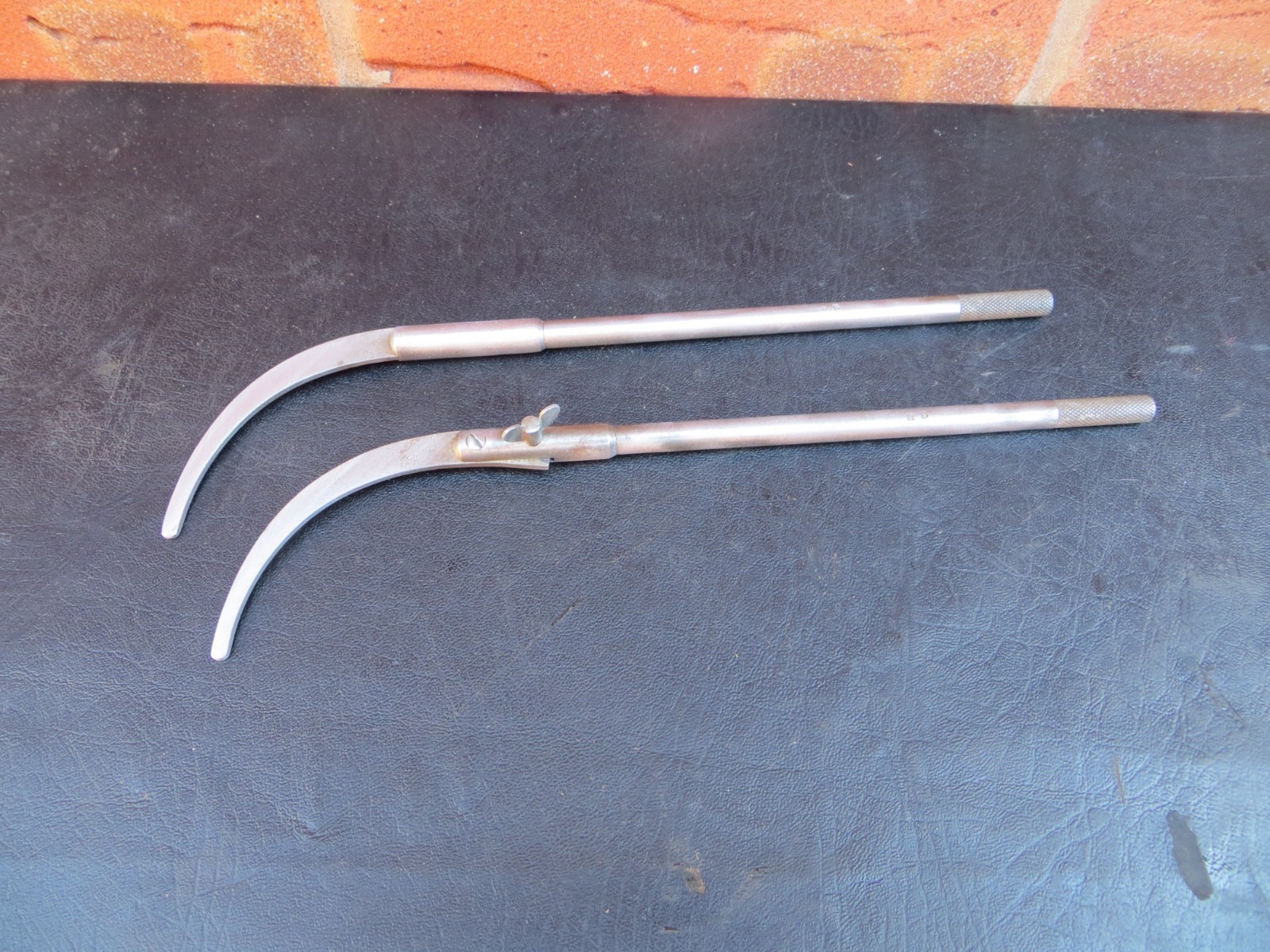 Vintage Large Caliper Legs for Starrett Trammels Set