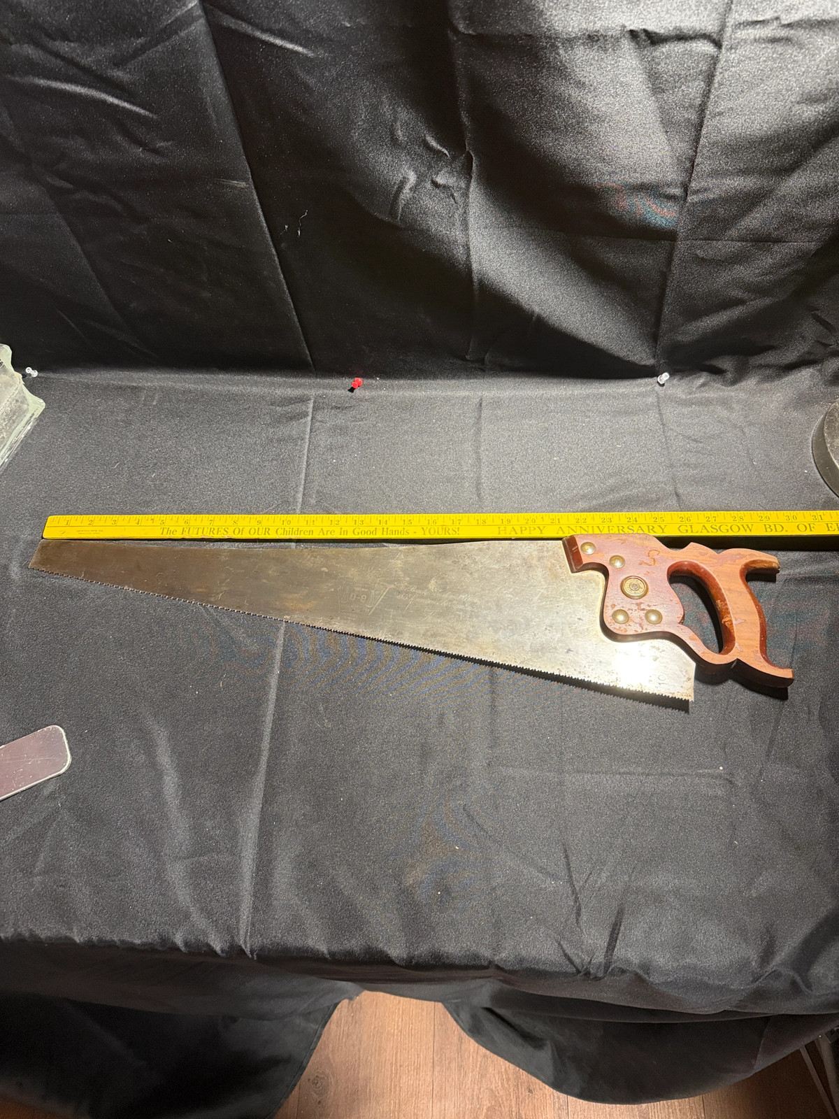 Vintage Disston D-9 26″ Crosscut Hand Saw 10 PPI