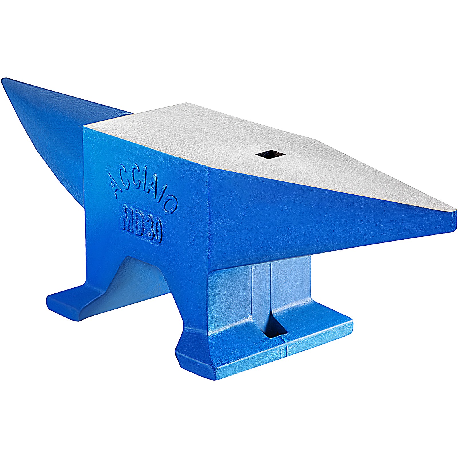 Uimoso 66 lb Blacksmith Anvil, 30kg Forged Steel with Heat-Treated Round Horn