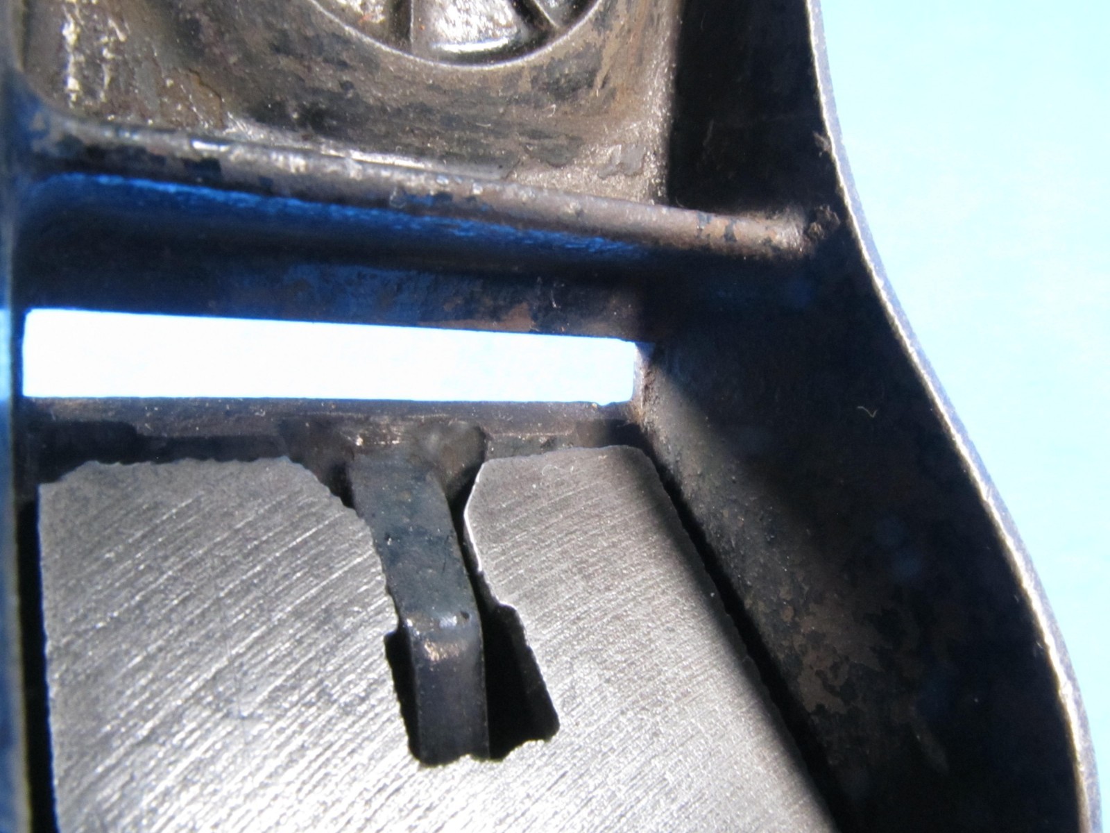 parts incomplete Fulton No 3708 wood plane No 2 size made by Millers Falls