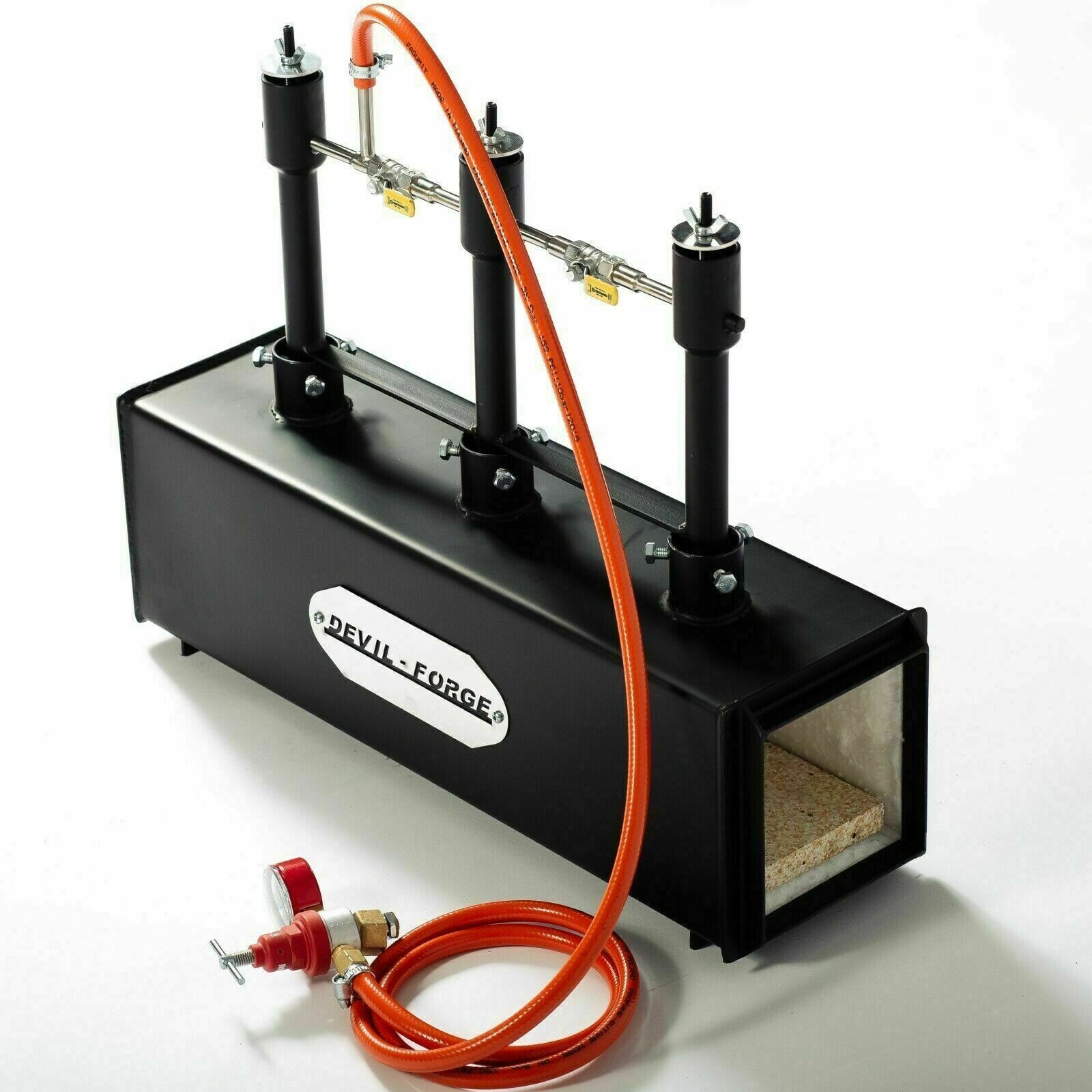 DFPROF3 GAS PROPANE FORGE Furnace Burner Knife Making Blacksmith Farrier USA