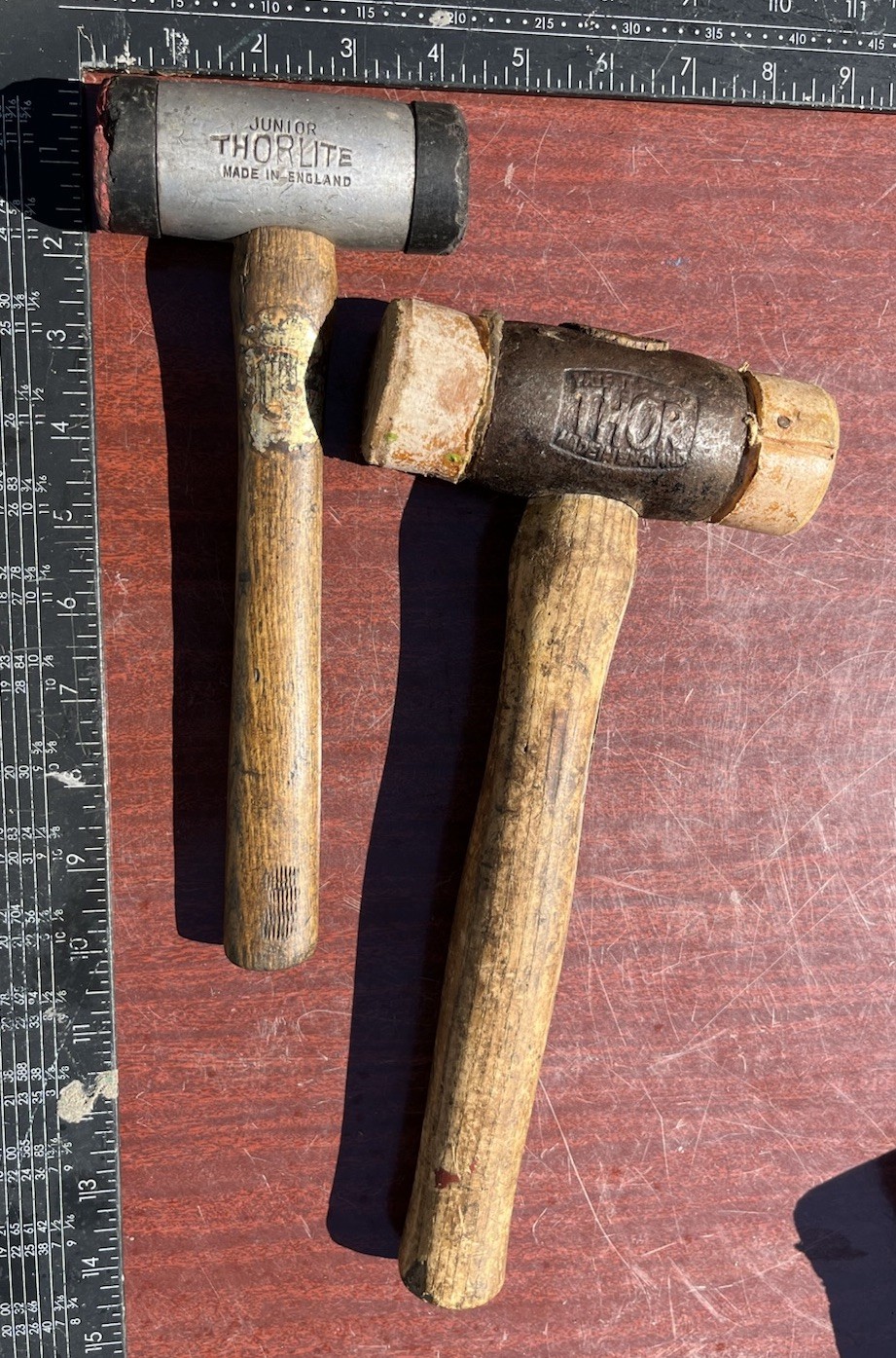 Junior Thorlite rubber Hammer & Thor hide Company England Birmingham
