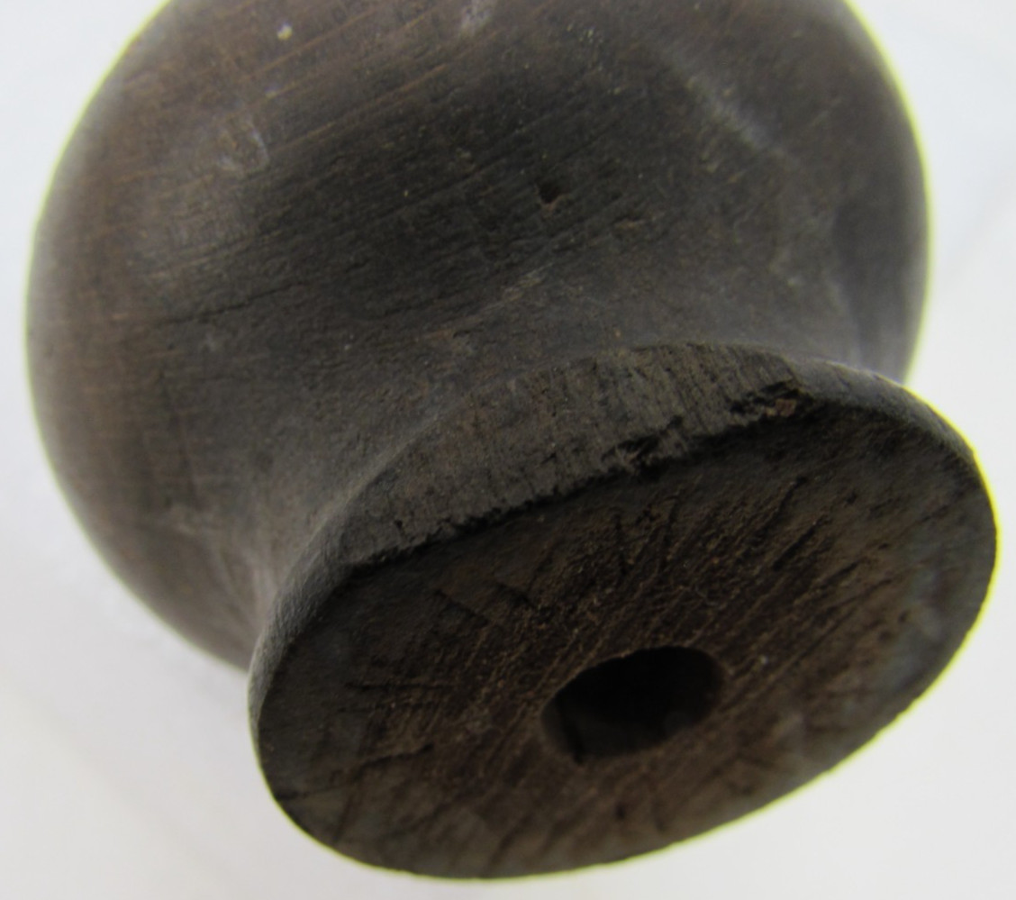 Vintage Stanley No. 35 Wood Plane Short Front Wood Knob Handle w/Mounting Screw