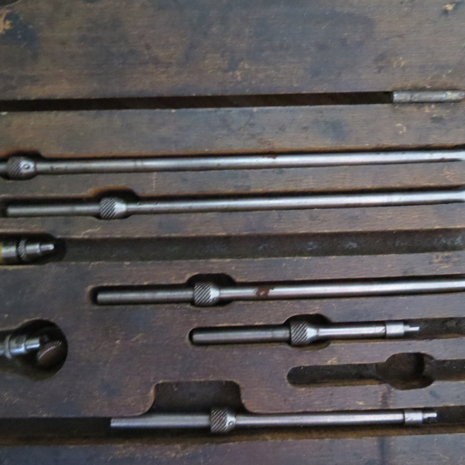 Vintage Starrett Athol Mass. USA measuring/Calibration tool? in box (lot#10450)