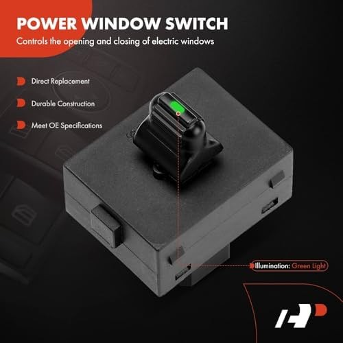 A-Premium Rear Side Power Window Switch | Compatible with Jeep Grand Cherokee…