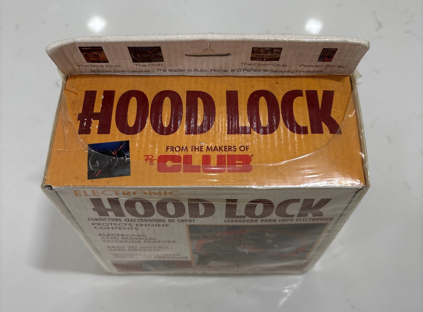 The Club Vintage Electronic hood lock (Factory Sealed)