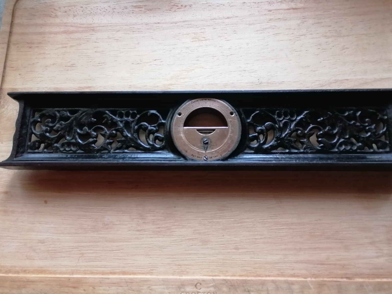 Antique Davis Level Tool co 1867 Inclinometer,Early Example sept 17 1867,