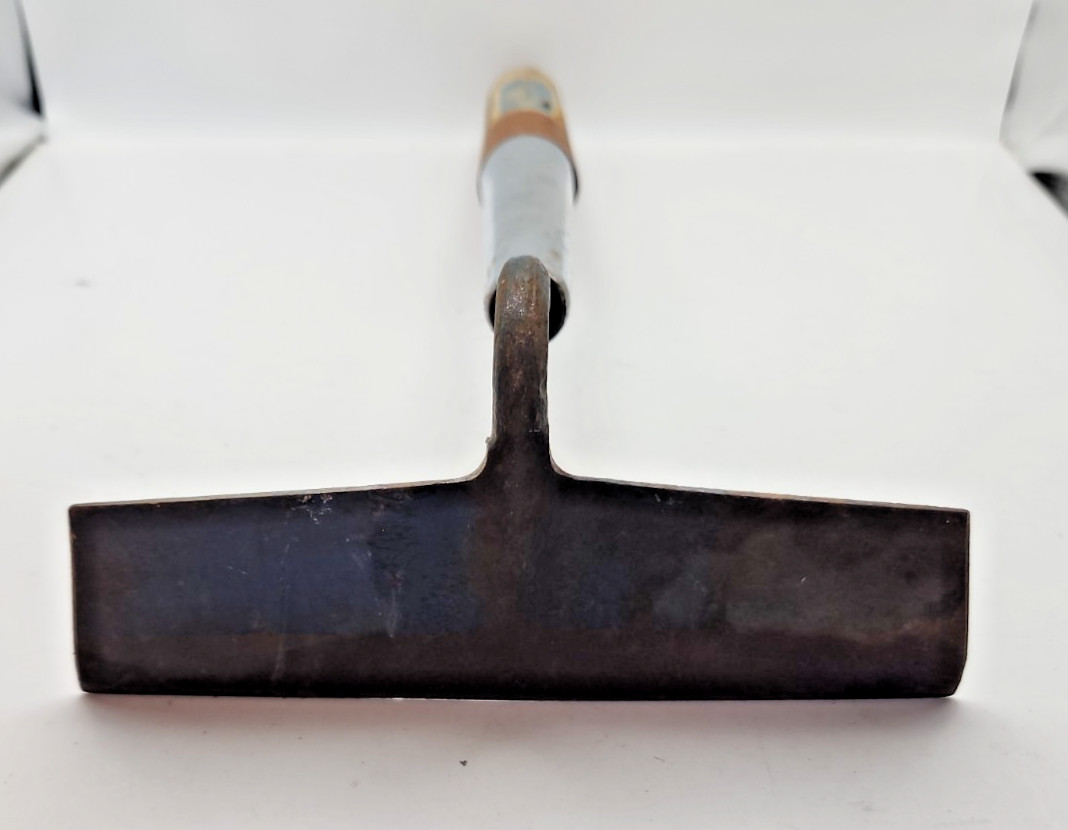 Vintage Grub Hoe Head Garden Farm Digging Tool w/ Stub Handle for Raised Garden