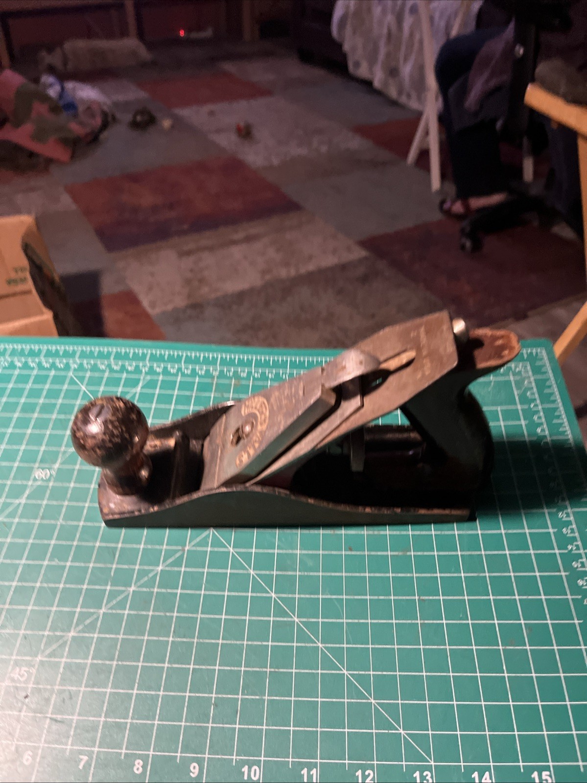 Vintage MILLERS FALLS No. 9 SMOOTH WOOD PLANE with 2″ Blade – Made in U.S.A.