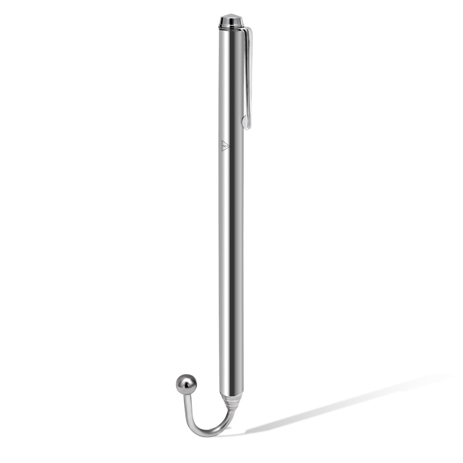 Telescoping Wire Reacher Pole, With Hook and Pocket Clip | 36 Inch Extended L…
