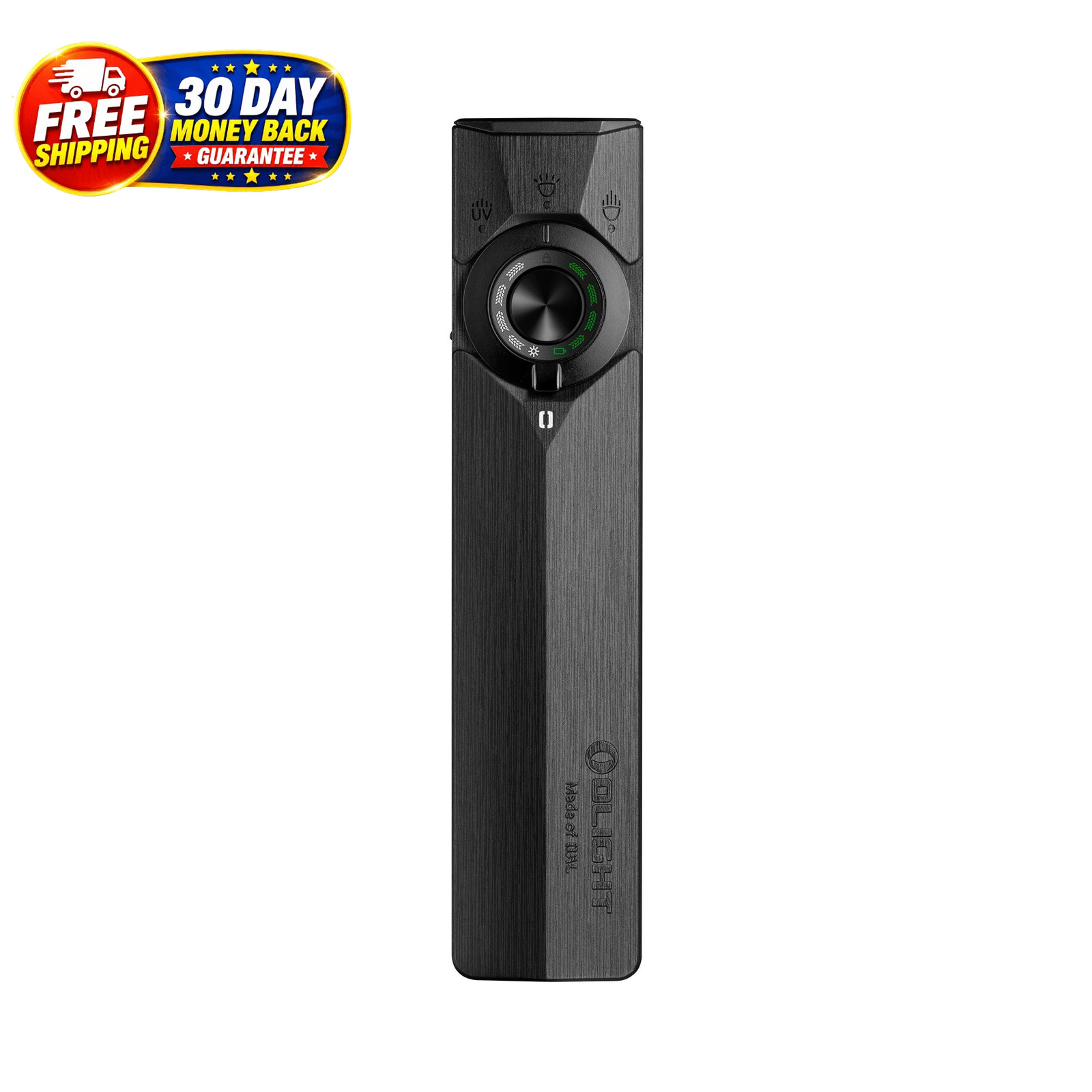 ArkPro Ultra EDC Flat Flashlight, Rechargeable Portable Onyx Black