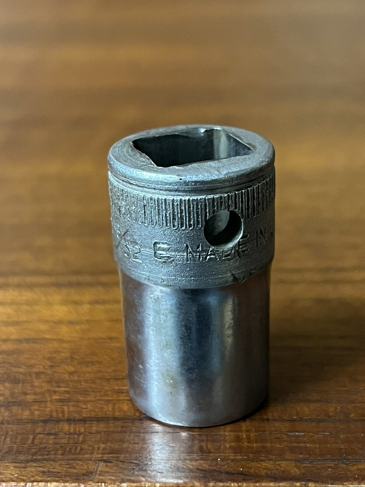 SNAP-ON SW-190 1/2″ DRIVE 19/32″ WORLD WAR 2 SOCKET 1944 E EMERGENCY USA