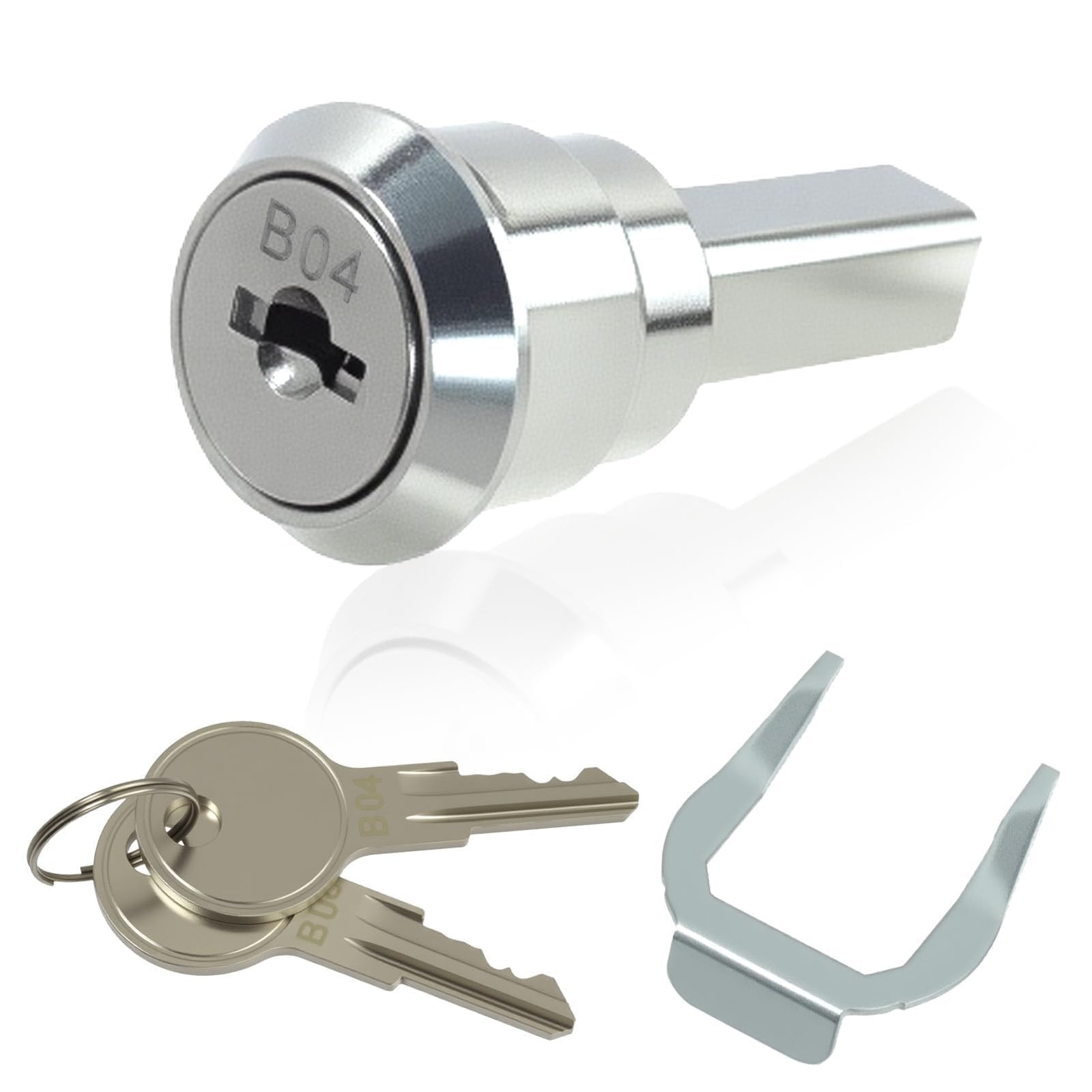 Nextpal Stainless Steel Tool Box Lock Replacement Set, Universal 1 PACK