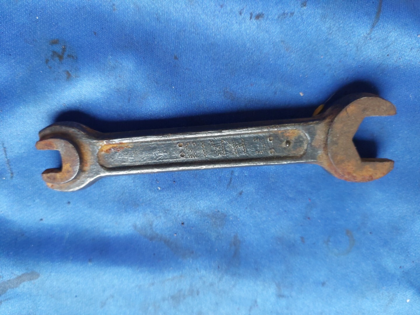 Vintage bike cycle Small 4 Way Open Ended Spanner Wrench Chris Vanguard