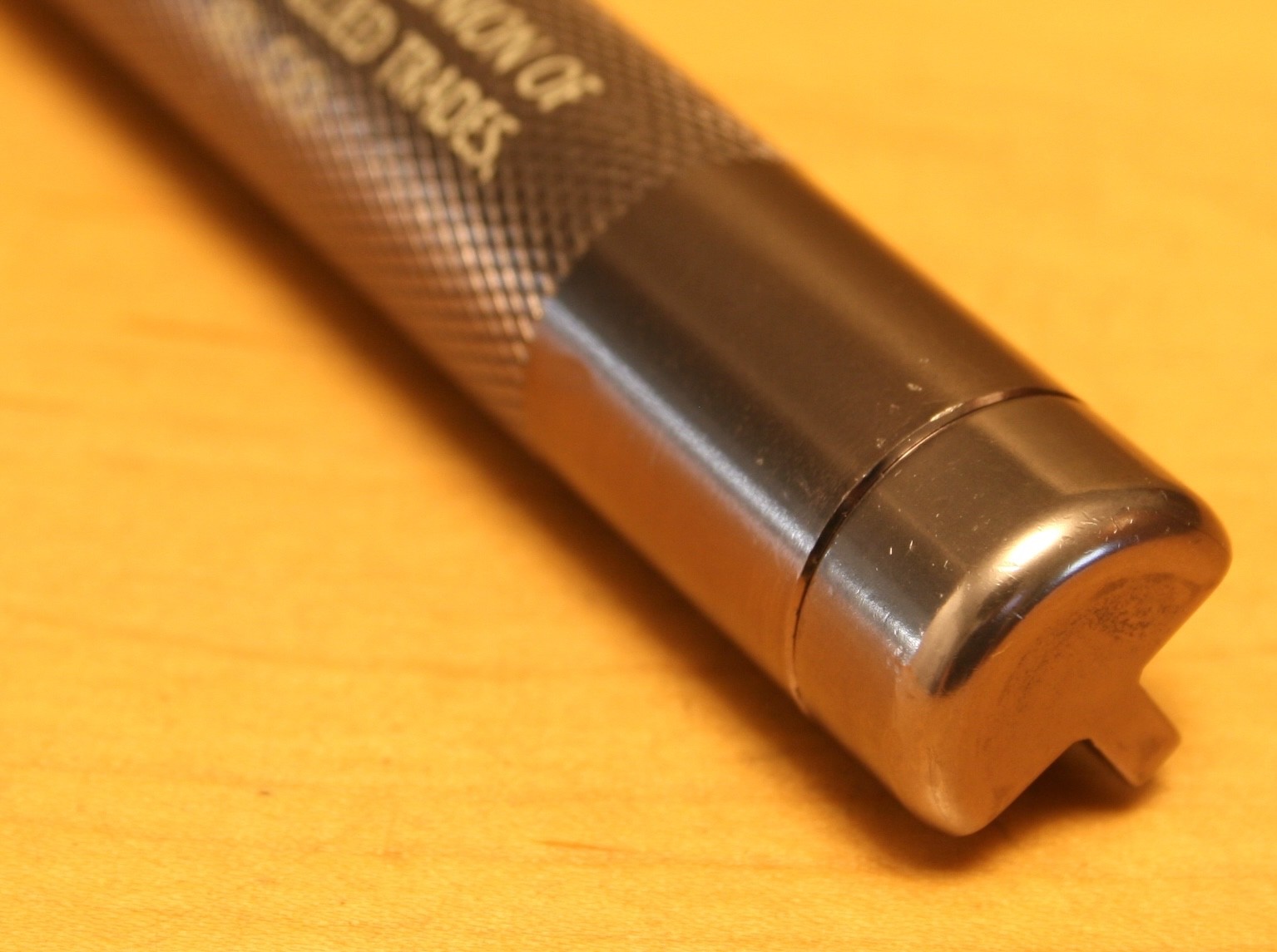 Vintage 1990’s Mini Maglite AA Gray Promotional Flashlight, Good Working Cond.