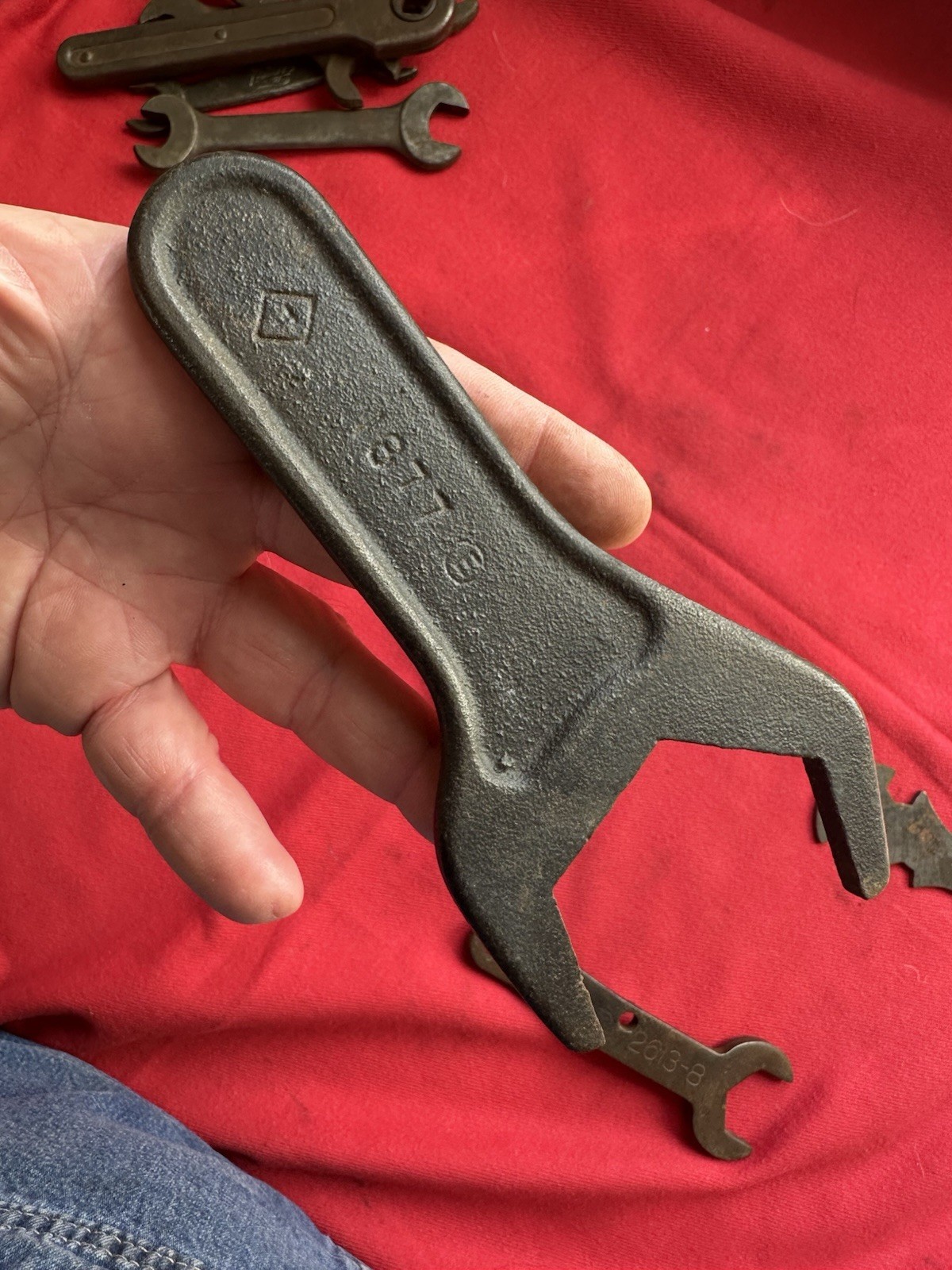OLD VINTAGE ANTIQUE WRENCH LOT – FORD SCRIPT – BUHL – REG-O – ETC. USA MADE OLD