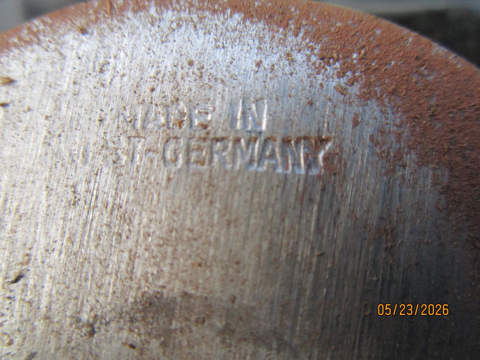 Used Dunlap Wood Plane Tool #3185 in Box 7″ Long Hand Planer Western Germany