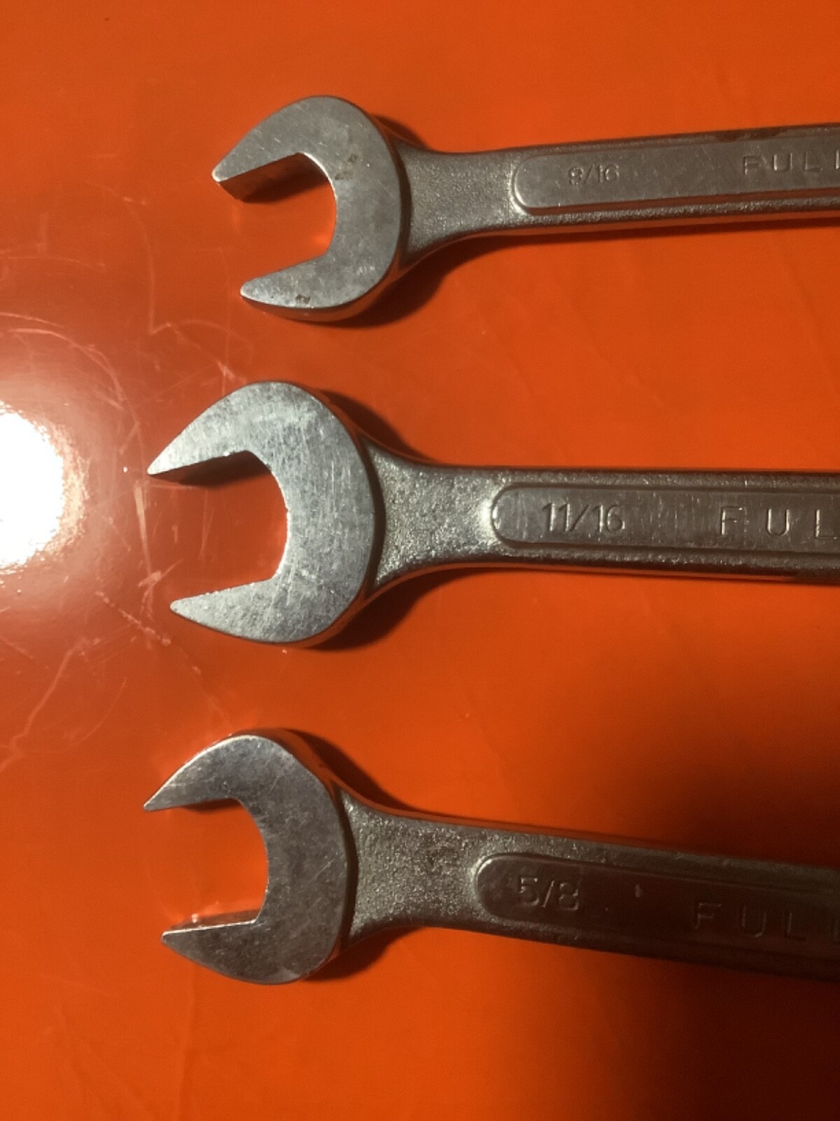 Fuller Open End 3-Piece Wrench Set 9/16 x 5/8 & 5/8 x 3/4 & 11/16 x 3/4