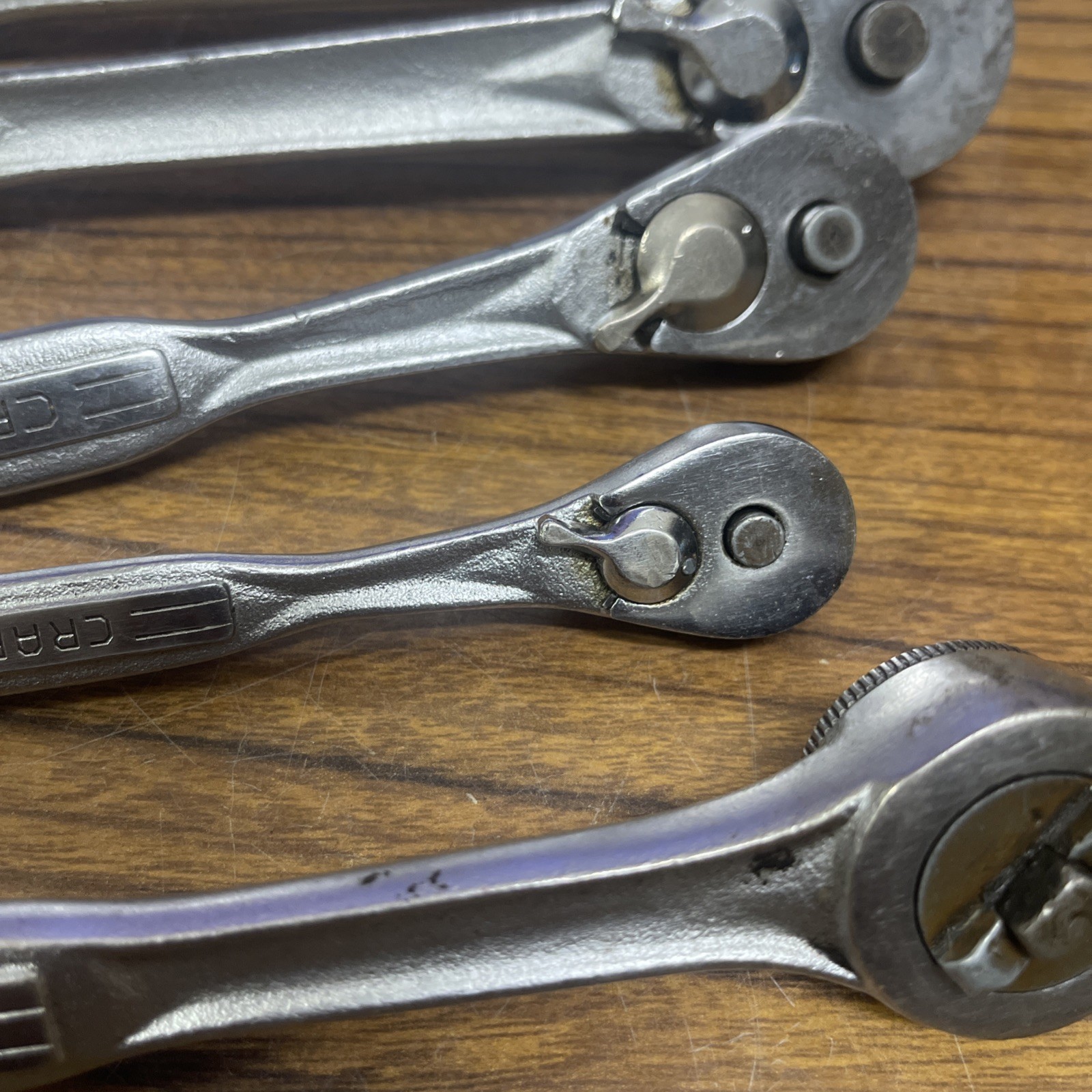 vintage craftsman ratchets usa Lot Of 5