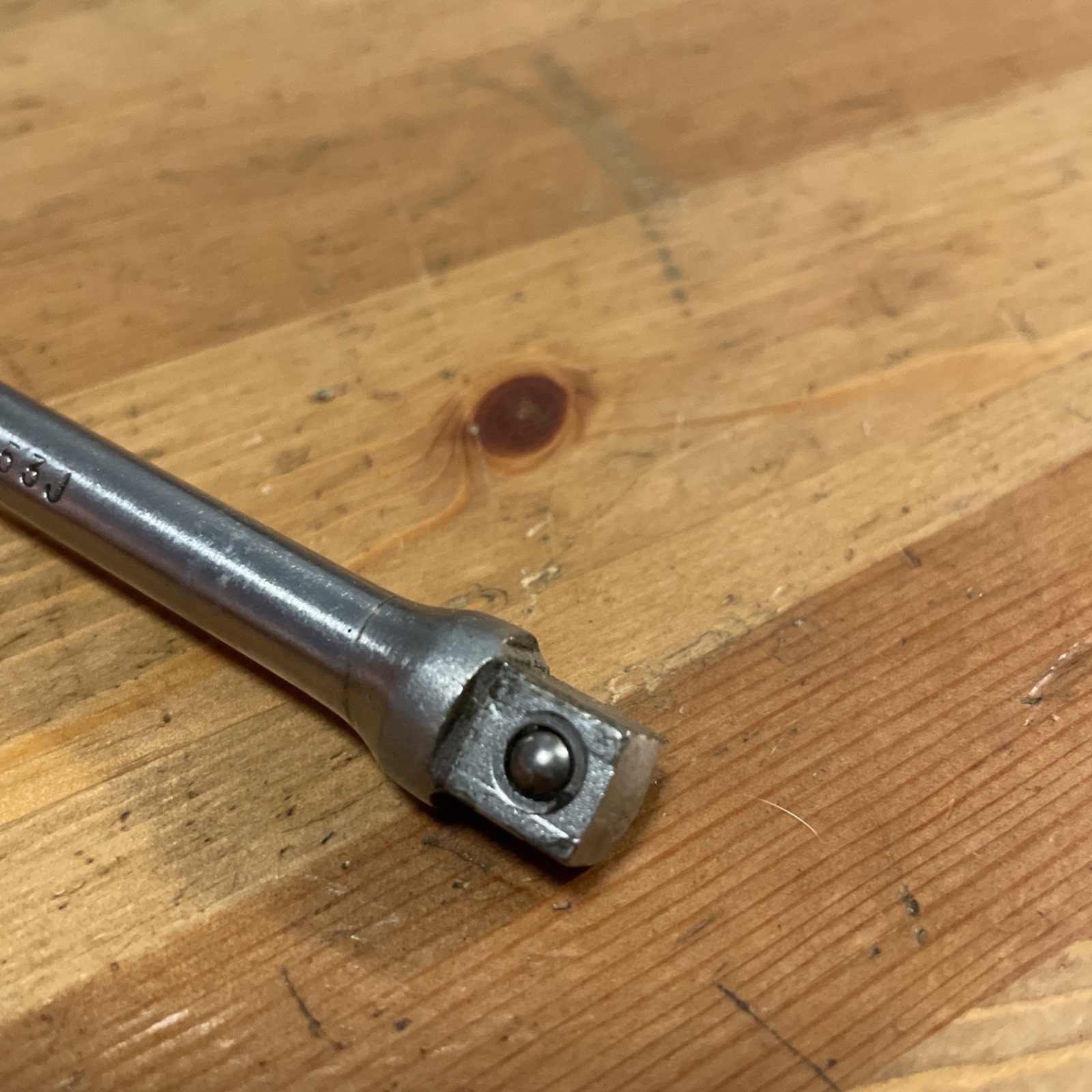 Thorsen 5″ Chrome Extension 3/8″ Drive 53J USA Vintage Tools
